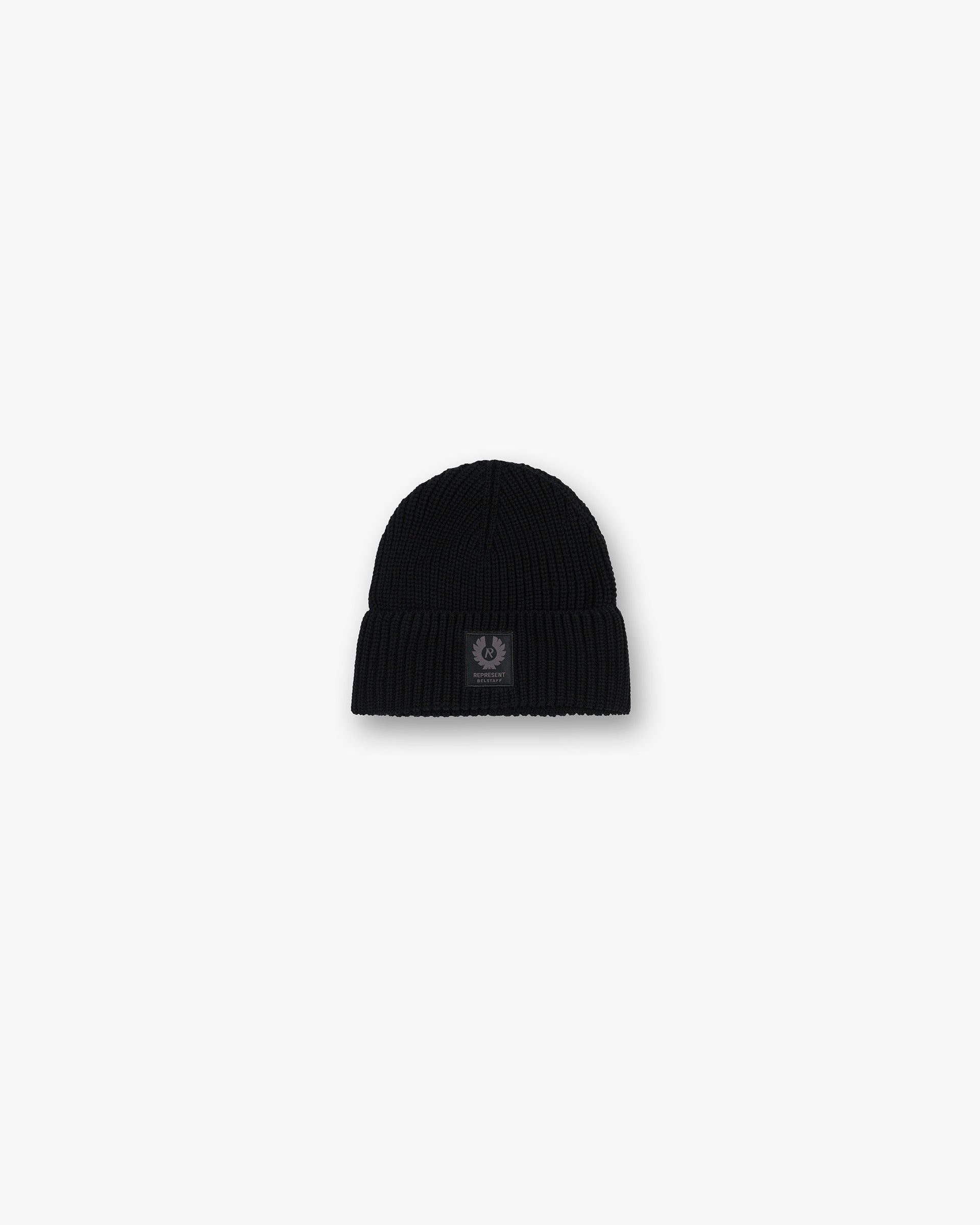 Represent X Belstaff Patch Beanie - Schwarz