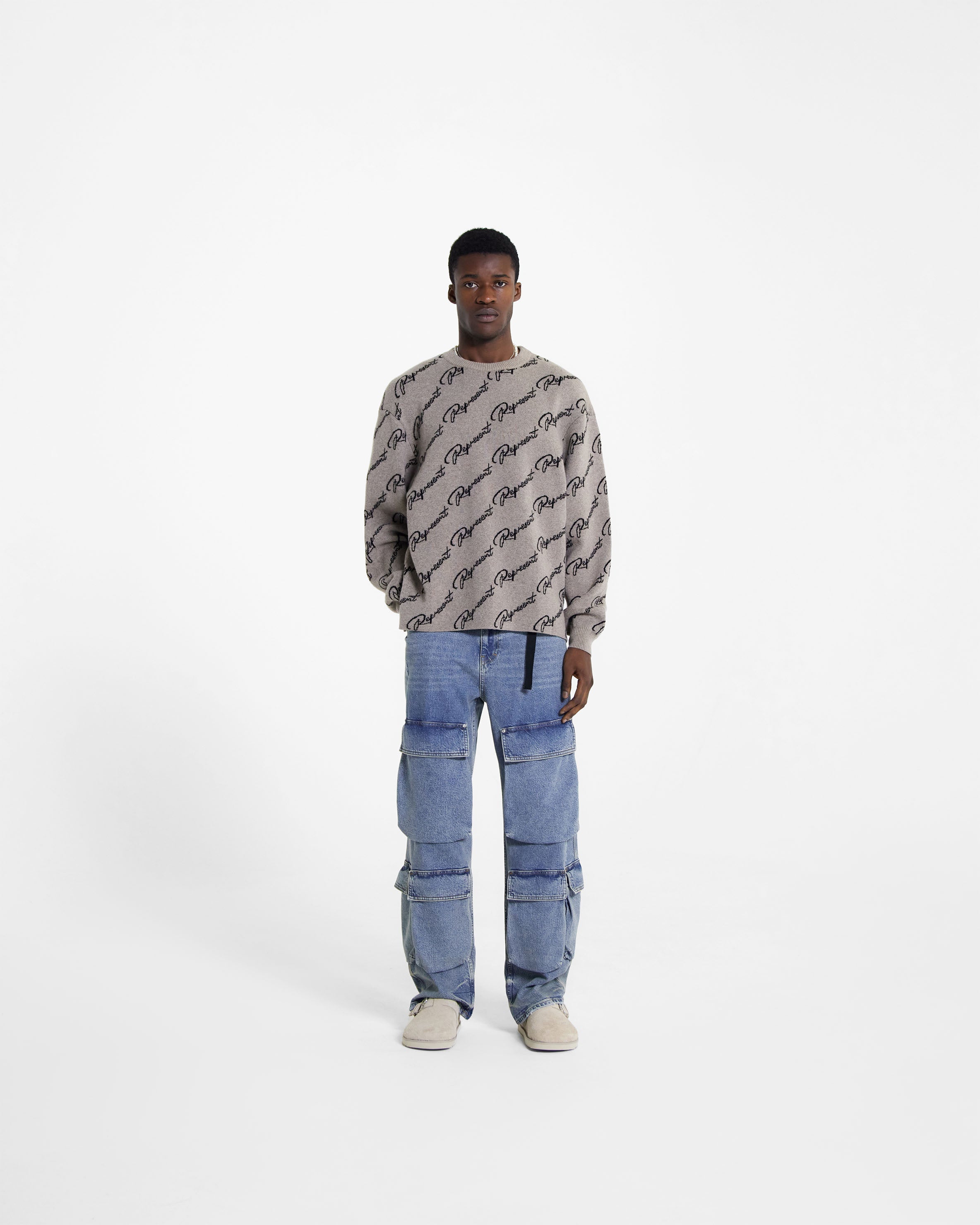 R3Ca Cargo Denim - Blau