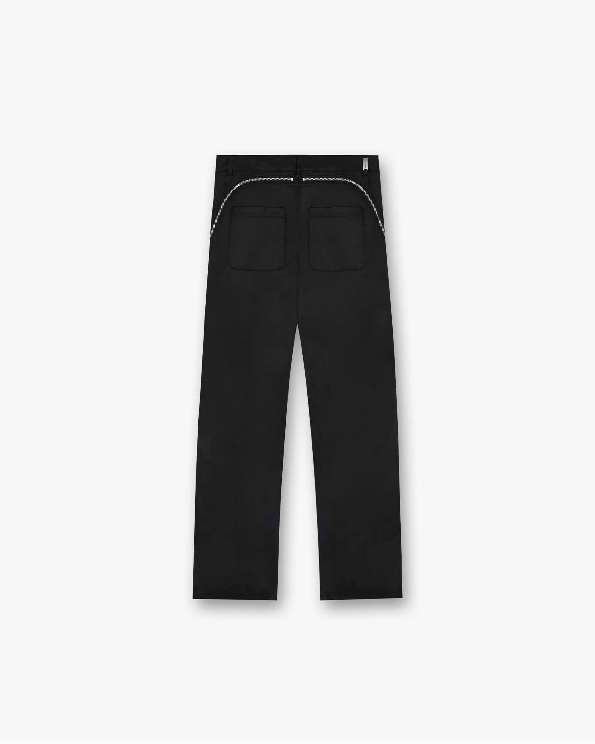 Zip Panel Pant - Noir Jet