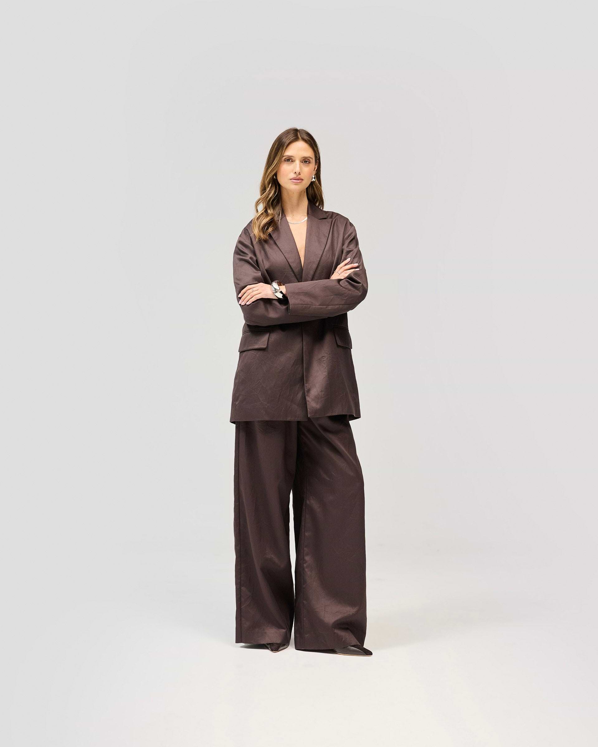 Crimp Jacket - Black Coffee