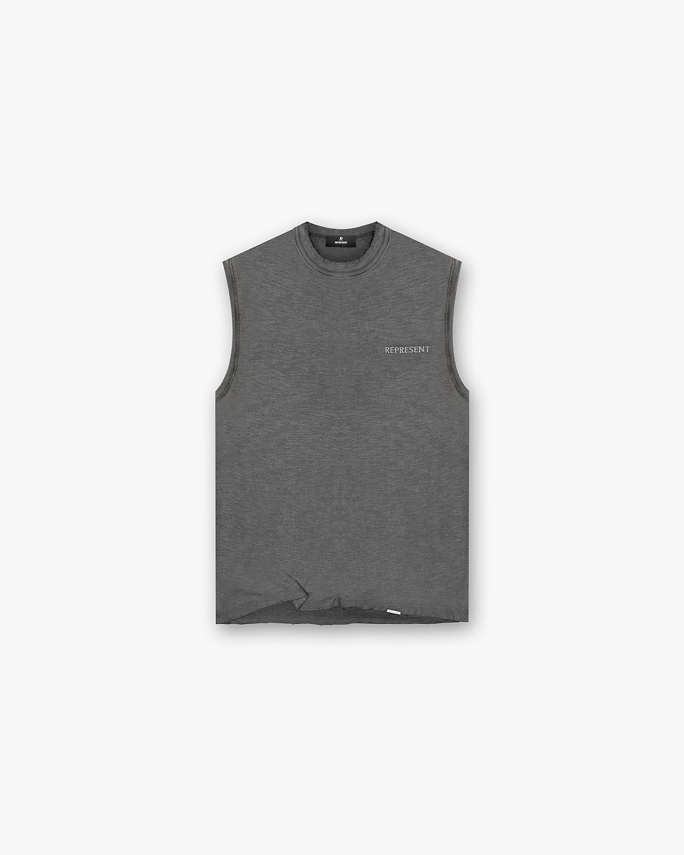 Slub Tank - Vintage Grau