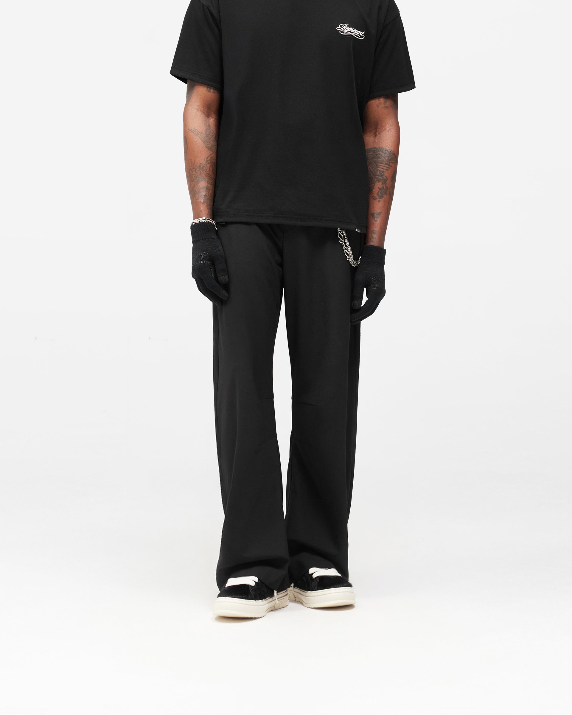 Jet Black Slack Pants | Mens Pants | REPRESENT