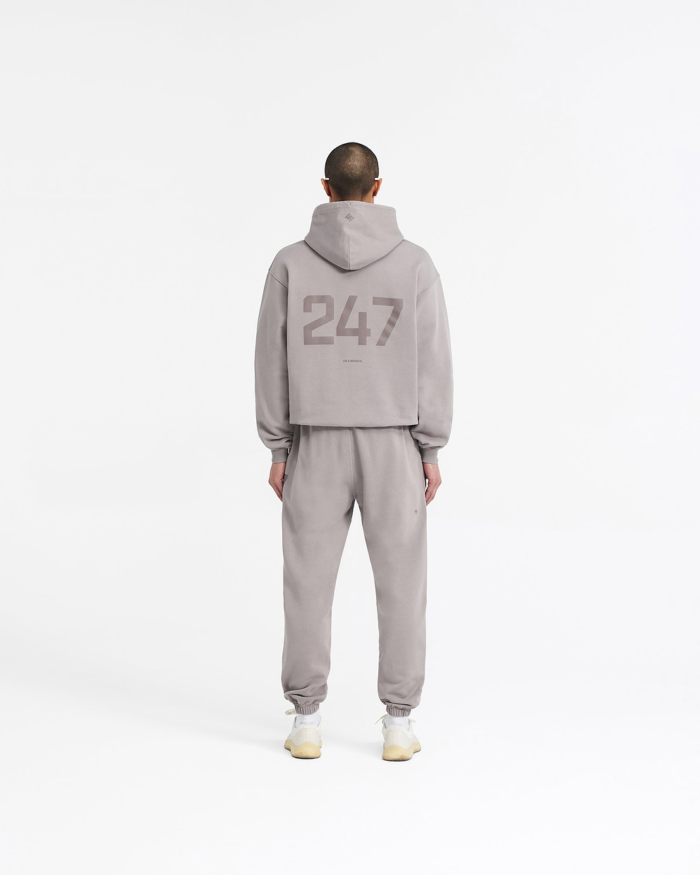 247 Oversized Hoodie - ASCHGRAU