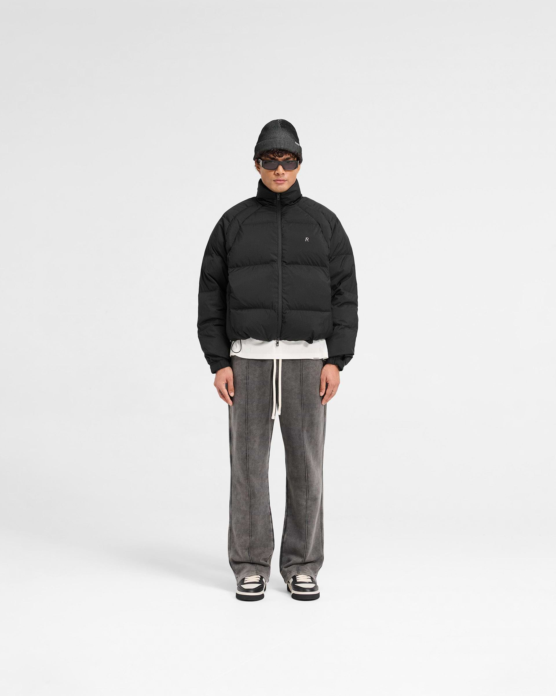 Funnel Neck Puffer - Black