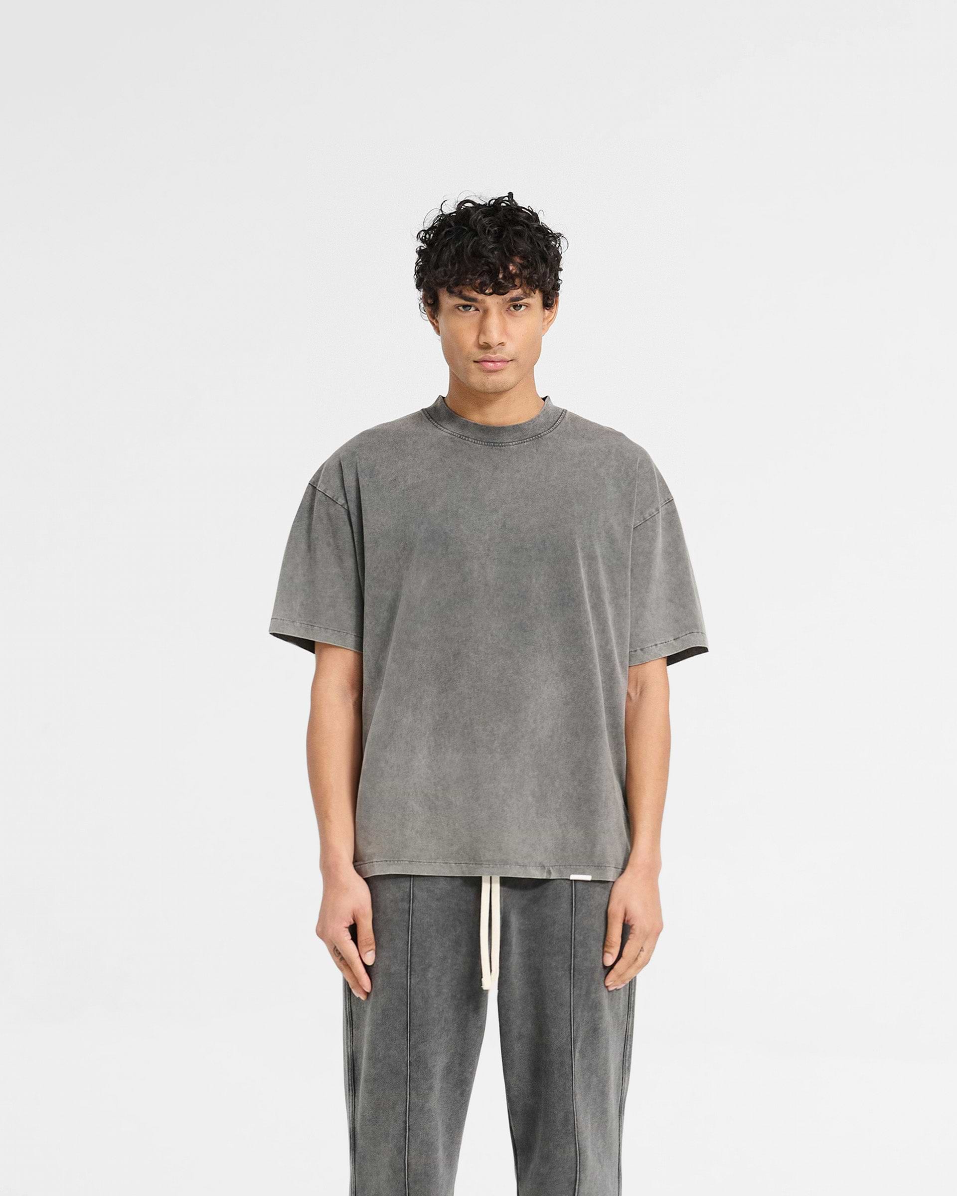 Initial T-Shirt - Vintage Grey
