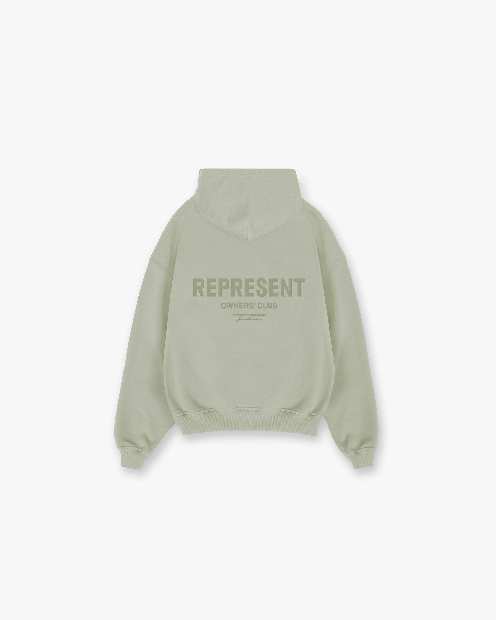 Represent Owners Club Hoodie - PASTELLGRÜN