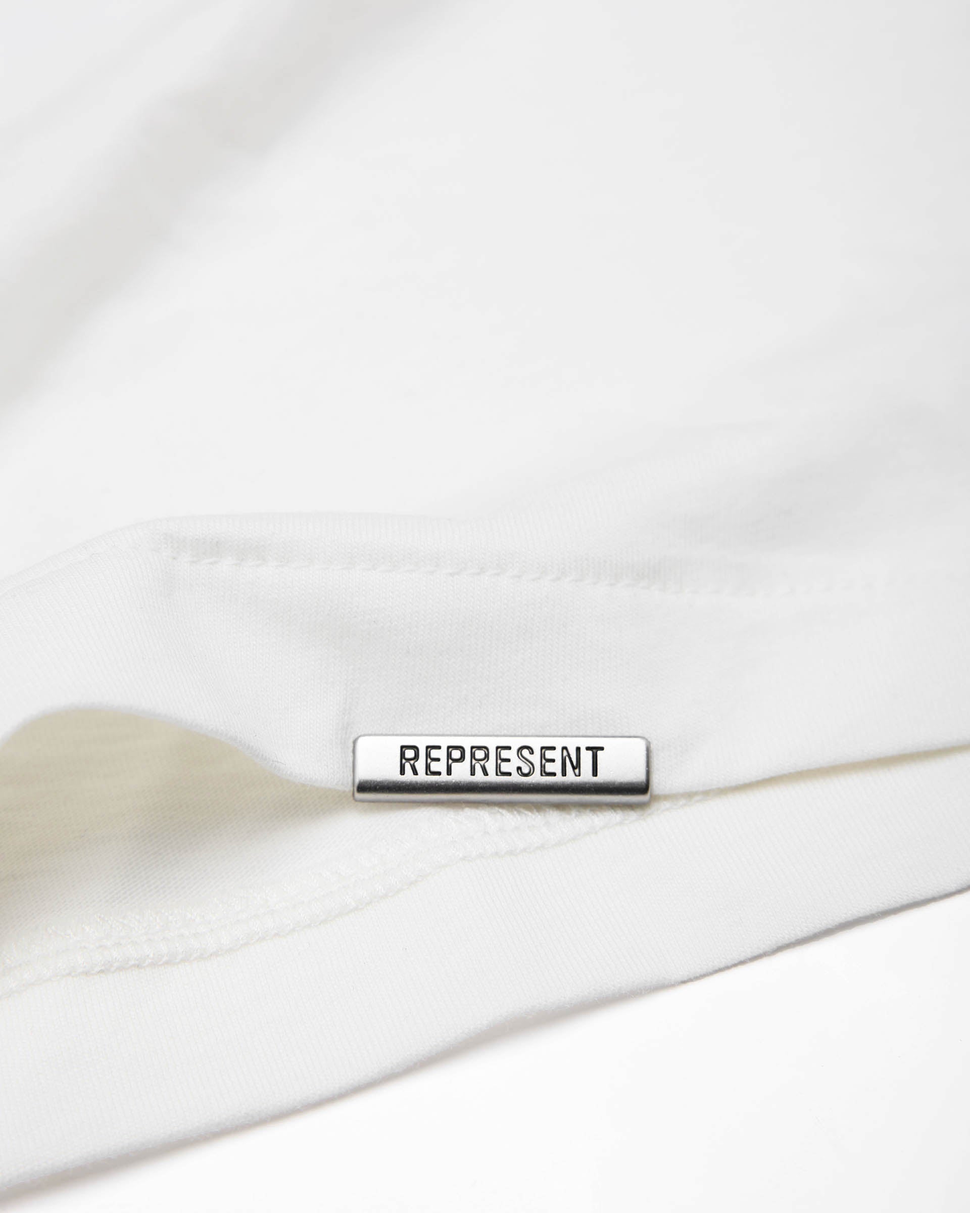 2 x Initial T-Shirt - Flat White