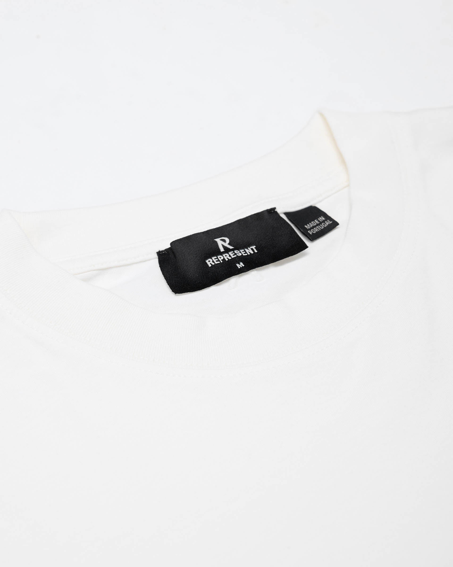 2 x Initial T-Shirt - Flat White