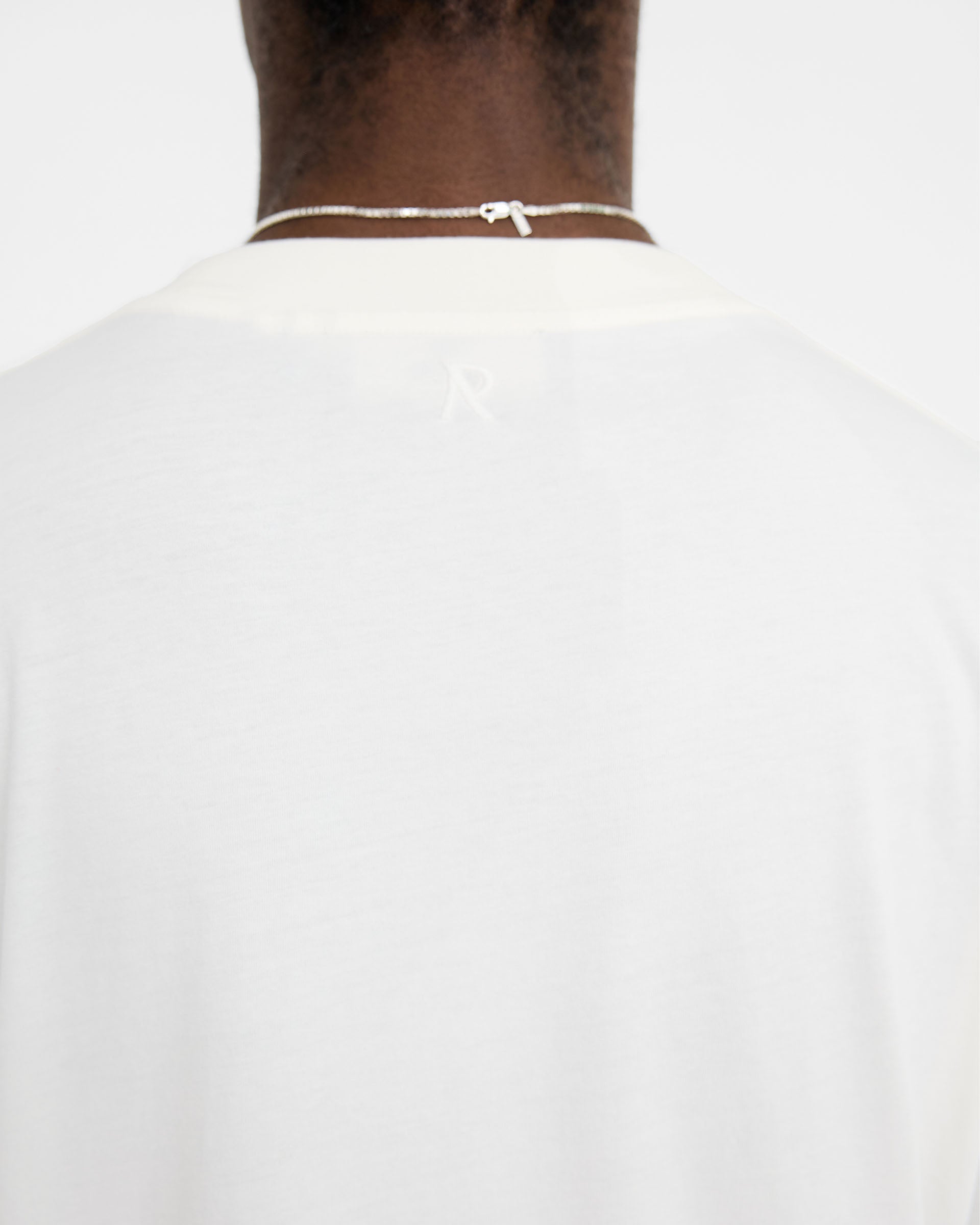 2 x Initial T-Shirt - Flat White