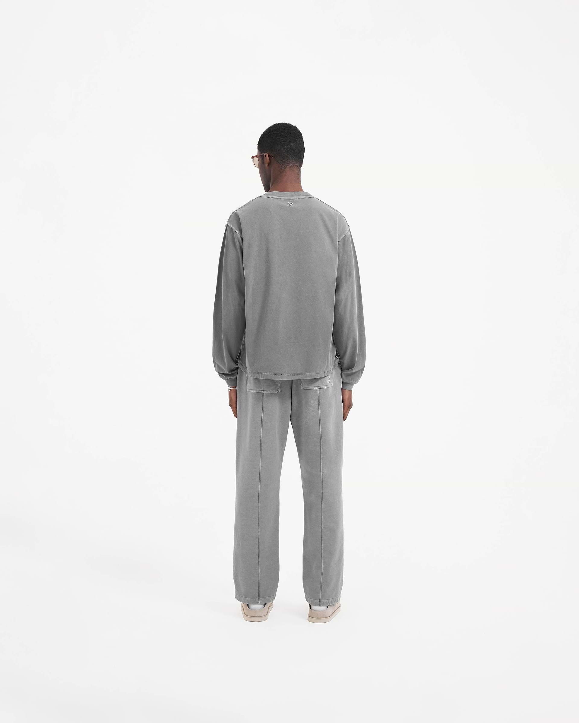 Initial Long Sleeve T-Shirt - Ultimate Grey