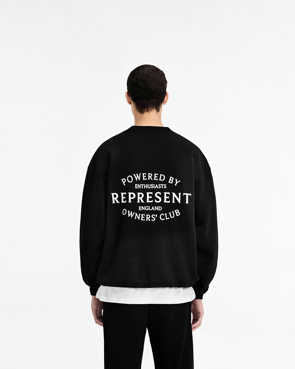 Represent Owners Club Stamp Sweater - TIEFSCHWARZ