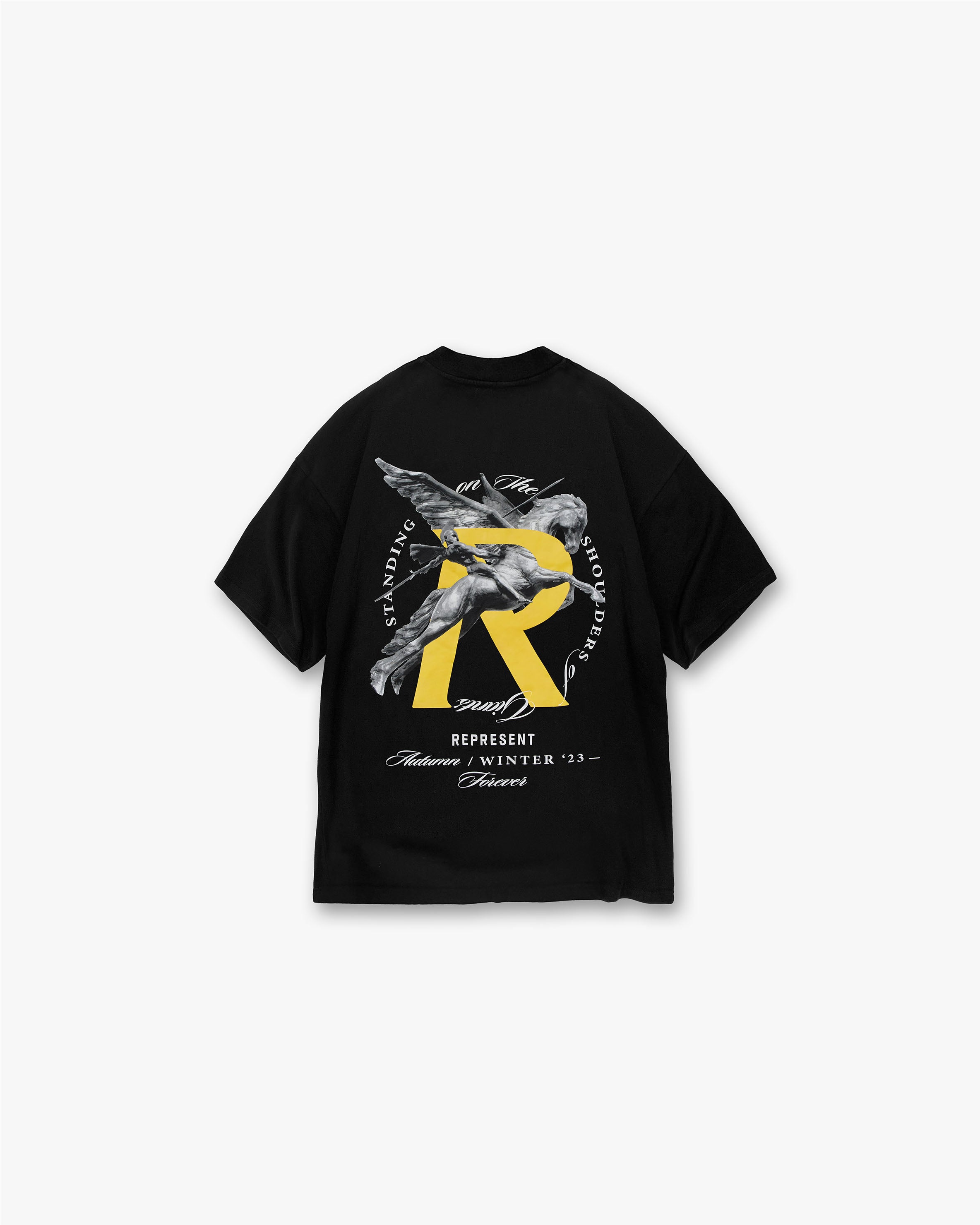 Giants T-Shirt | Jet Black T-Shirts FW23 | Represent Clo
