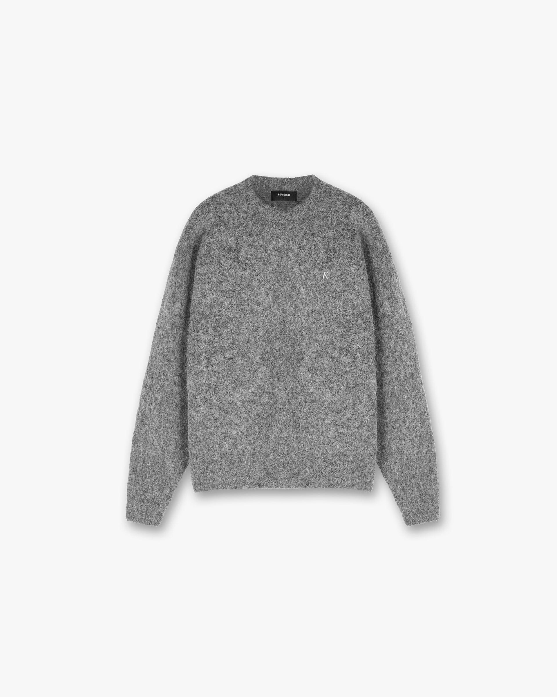 Pull en tricot d'alpaga - Fer