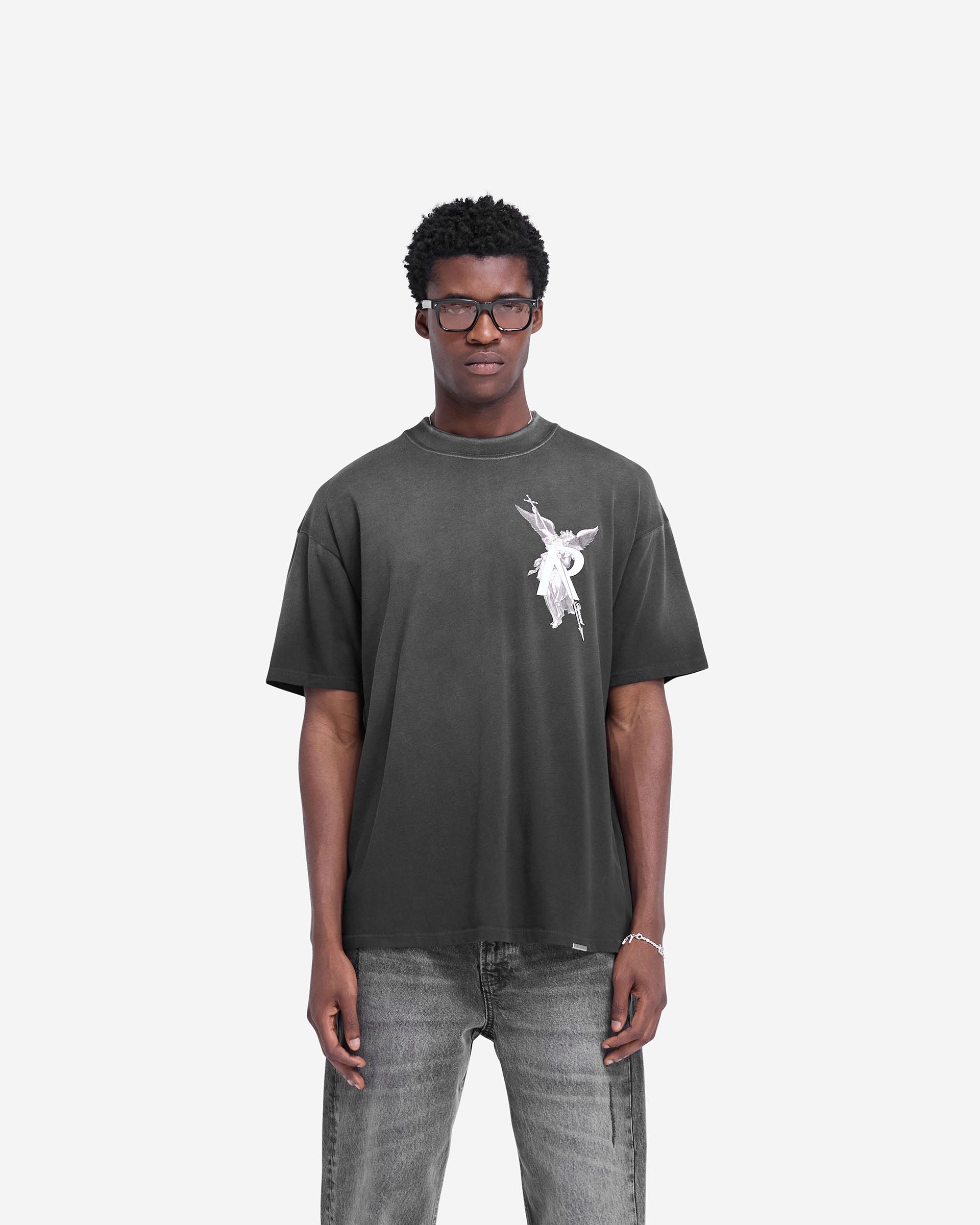 Archangel T-Shirt - Verwaschenes Schwarz