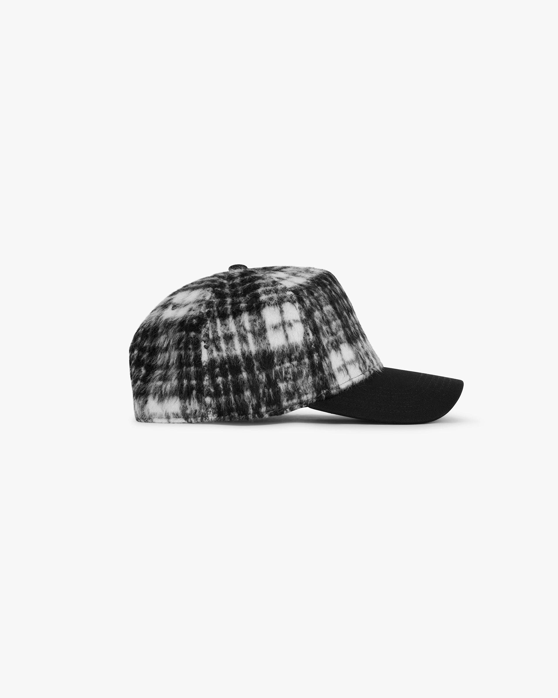 Check Initial Trucker - Jet Black Weiß