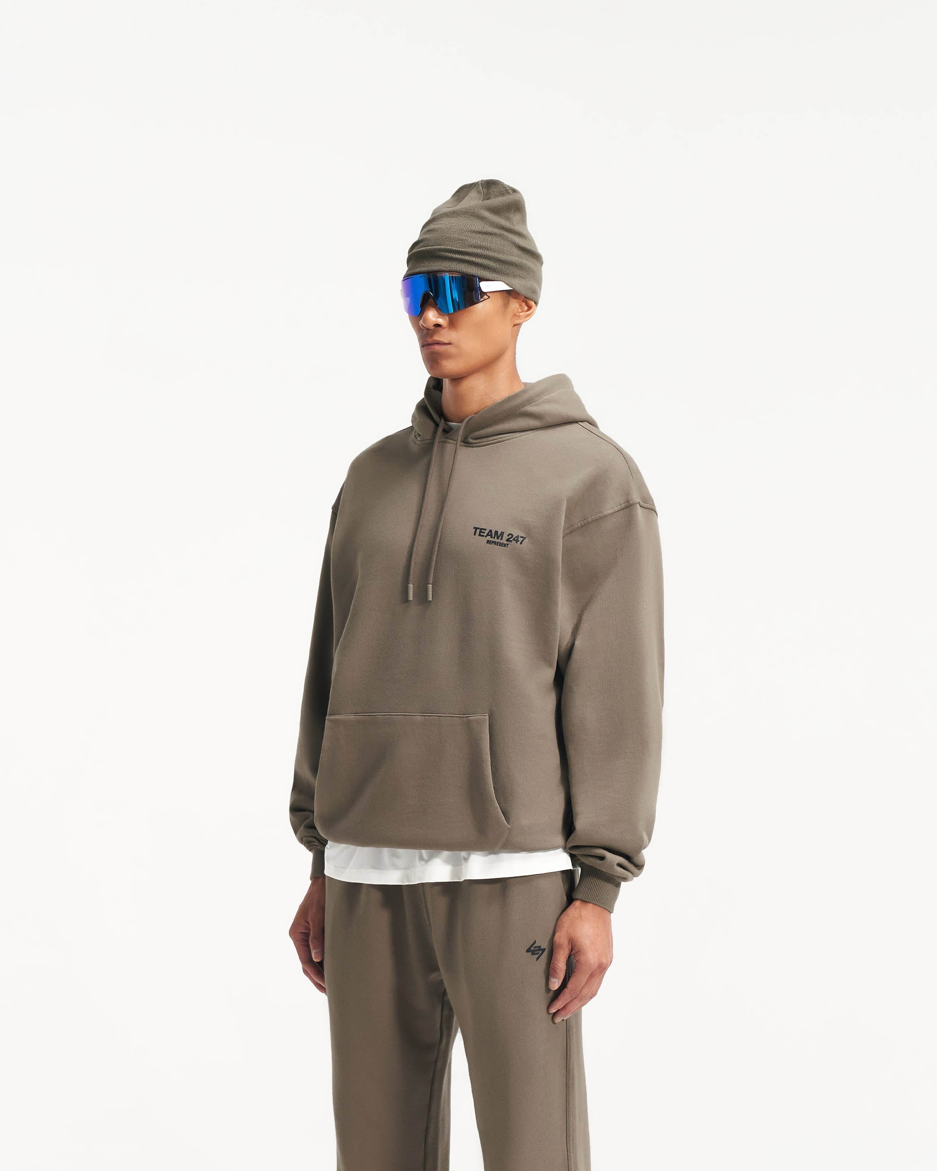 Team 247 Oversized Hoodie - Army