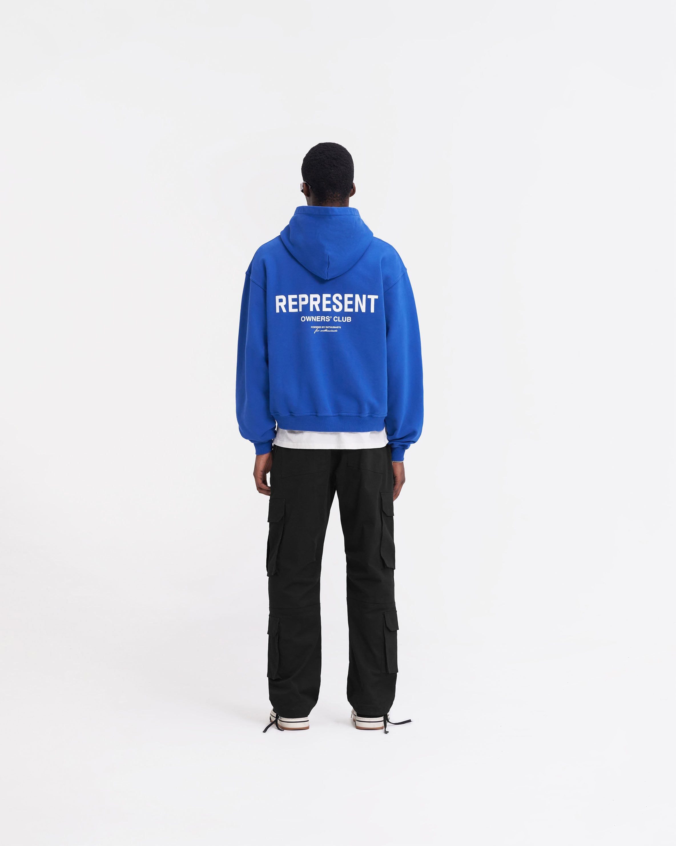 Represent Owners Club Zip Hoodie - Kobaltblau