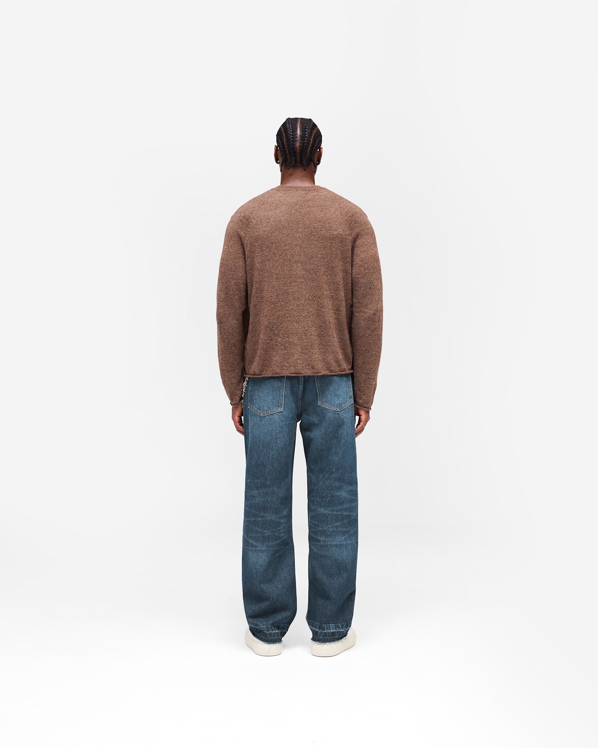 GH Knitted Long Sleeve Top - Espresso