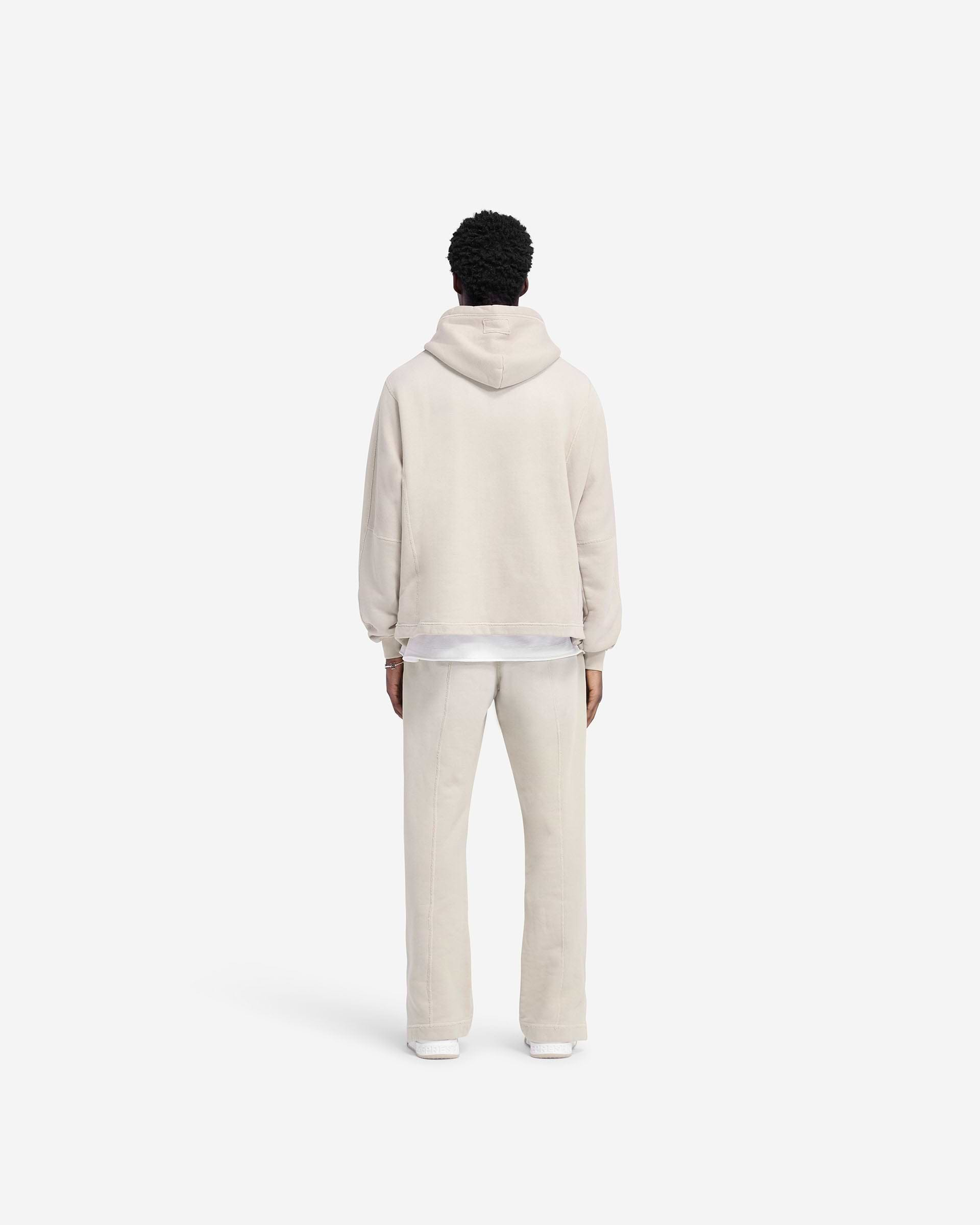 Stepped Hem Sweatpants - Hafer