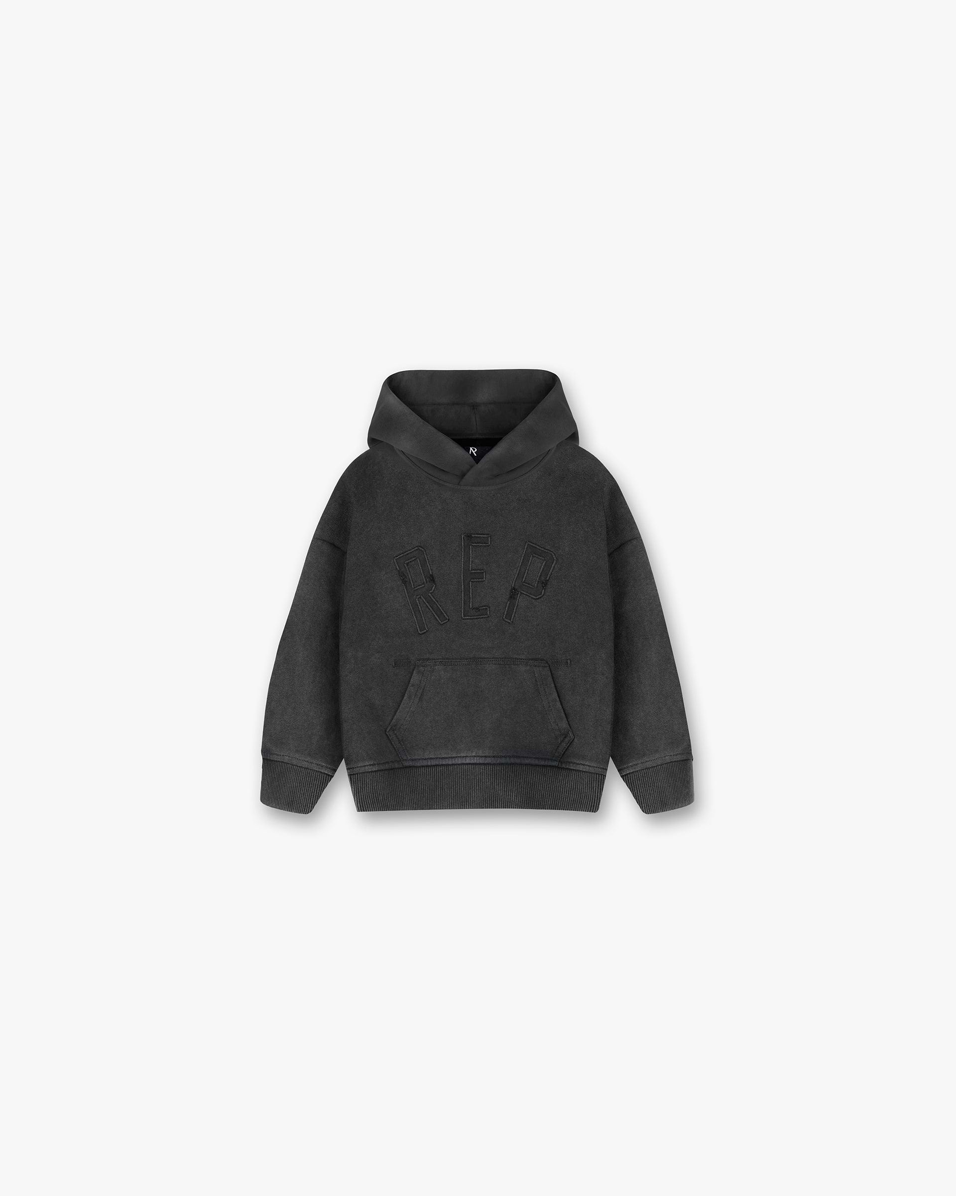 Mini Rep Applique Hoodie - Noir Vintage