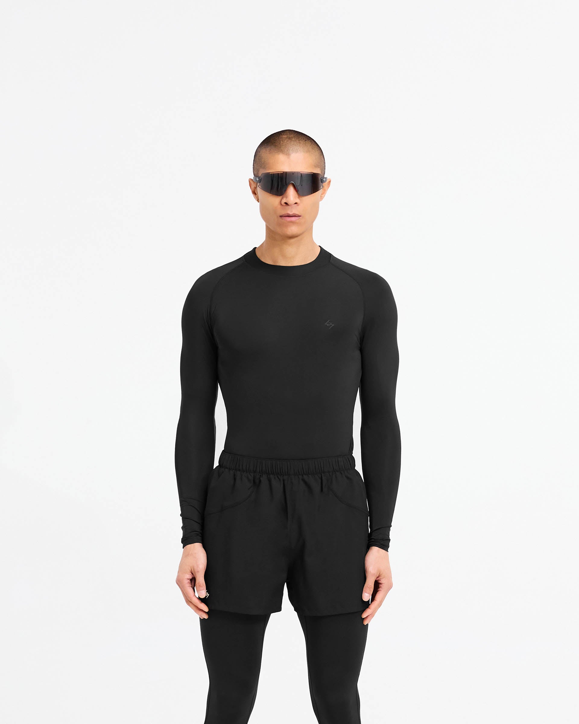 247 Compound Long Sleeve T-Shirt - SCHWARZ