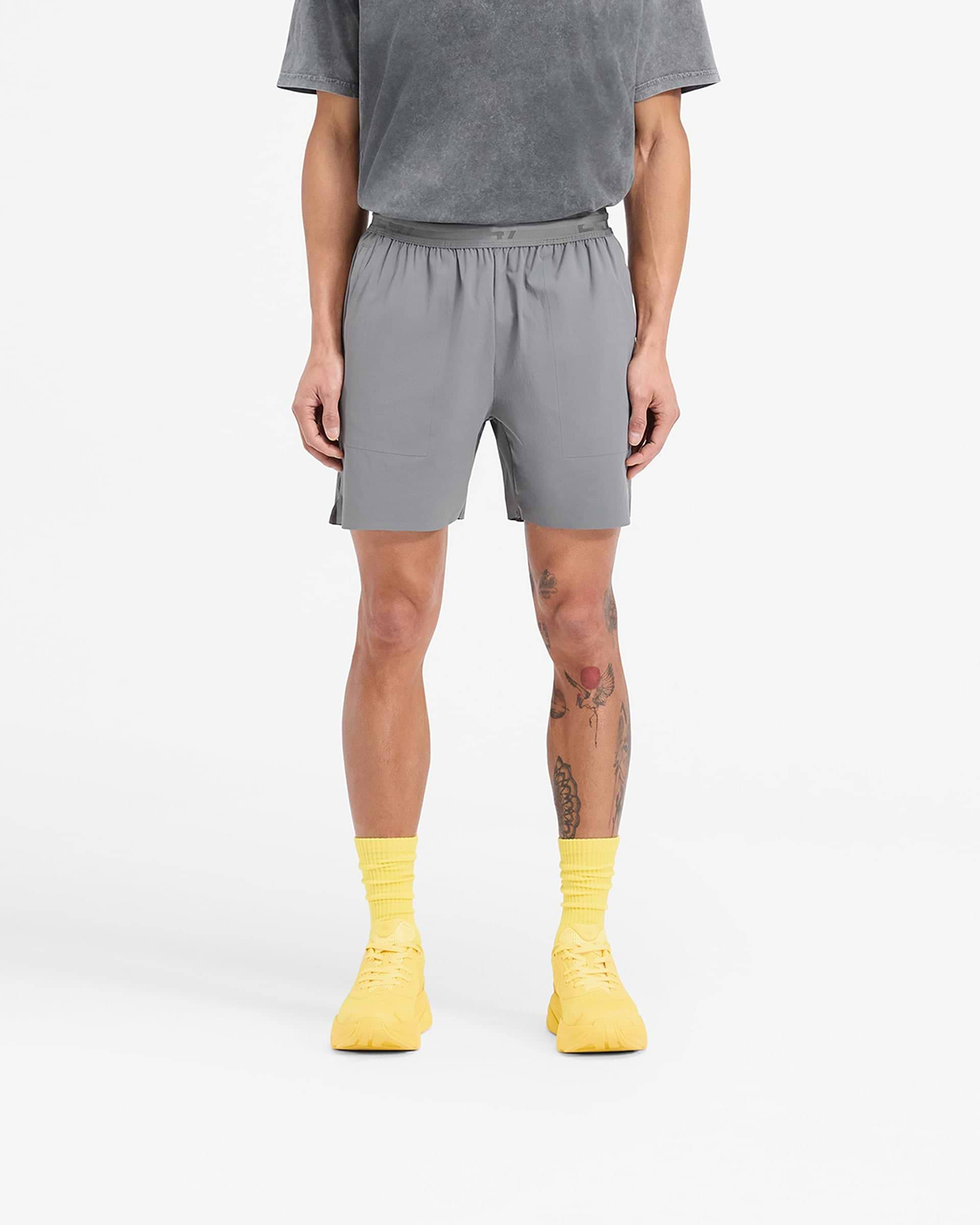 Team 247 Fused Shorts - Pewter Lemon