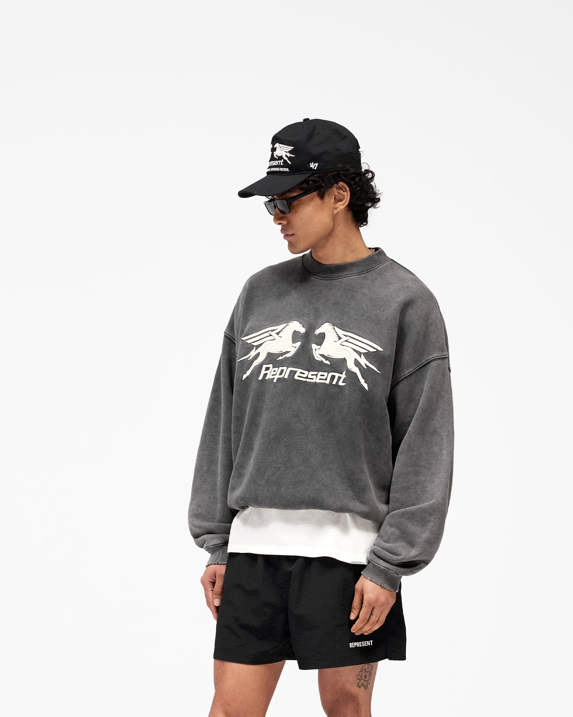 Pegasus Sweatshirt - Vintage Grey