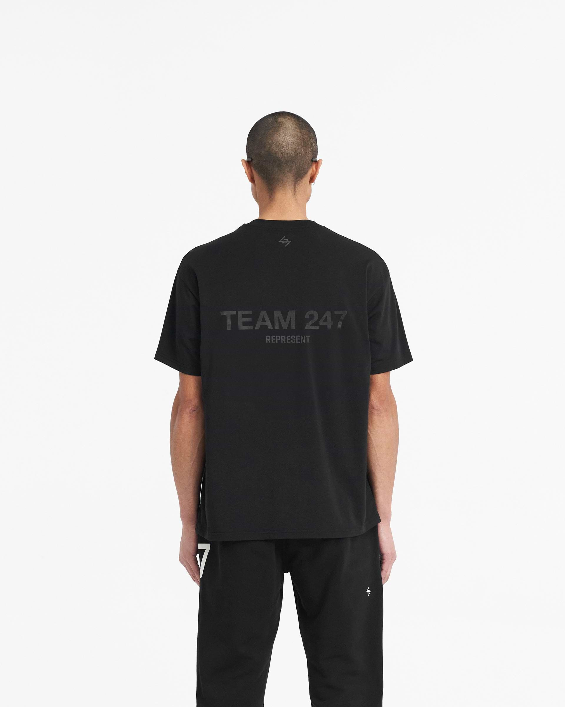 Team 247 Oversized T-Shirt - Noir Mat