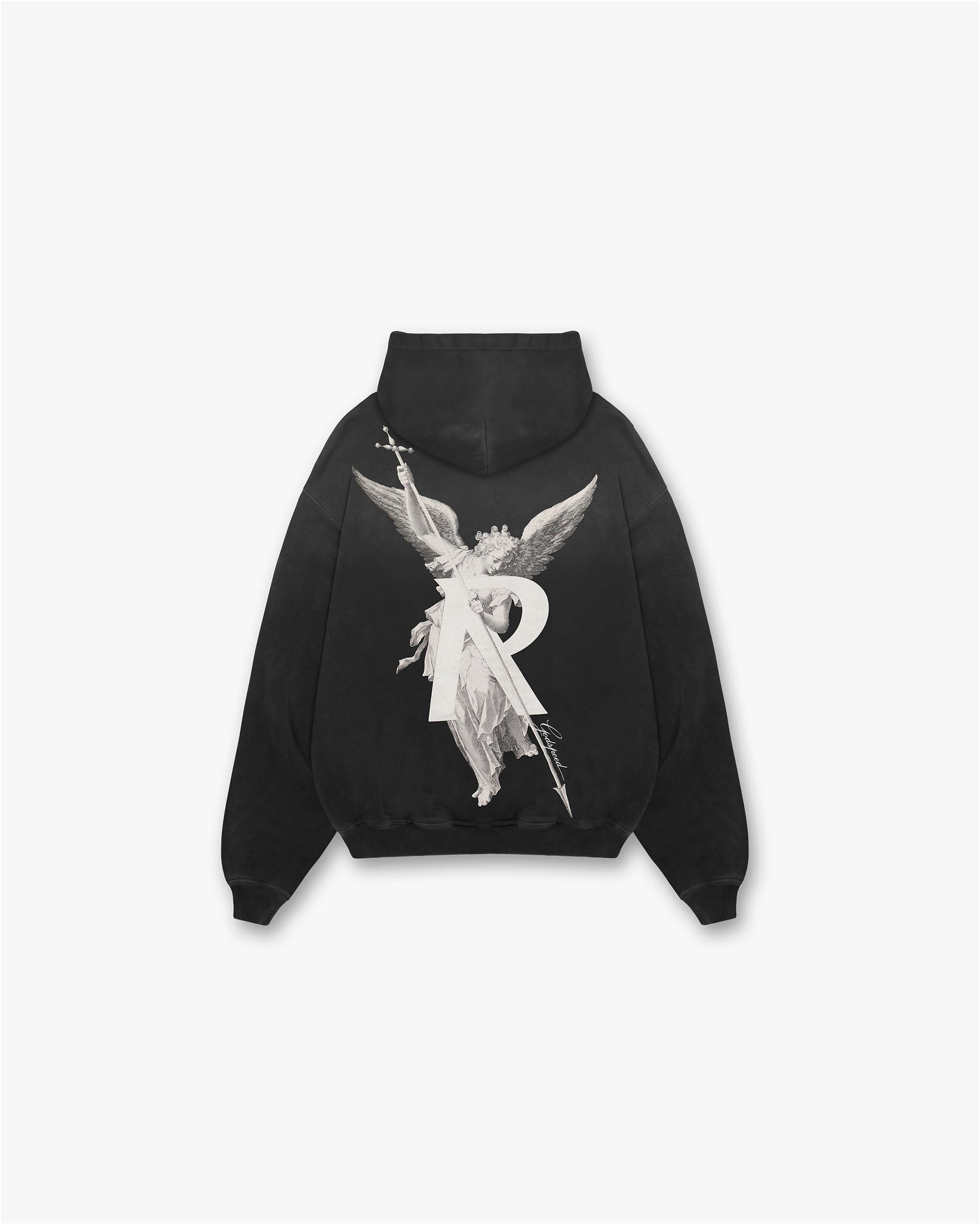 Archangel Hoodie - Fleckiges Schwarz