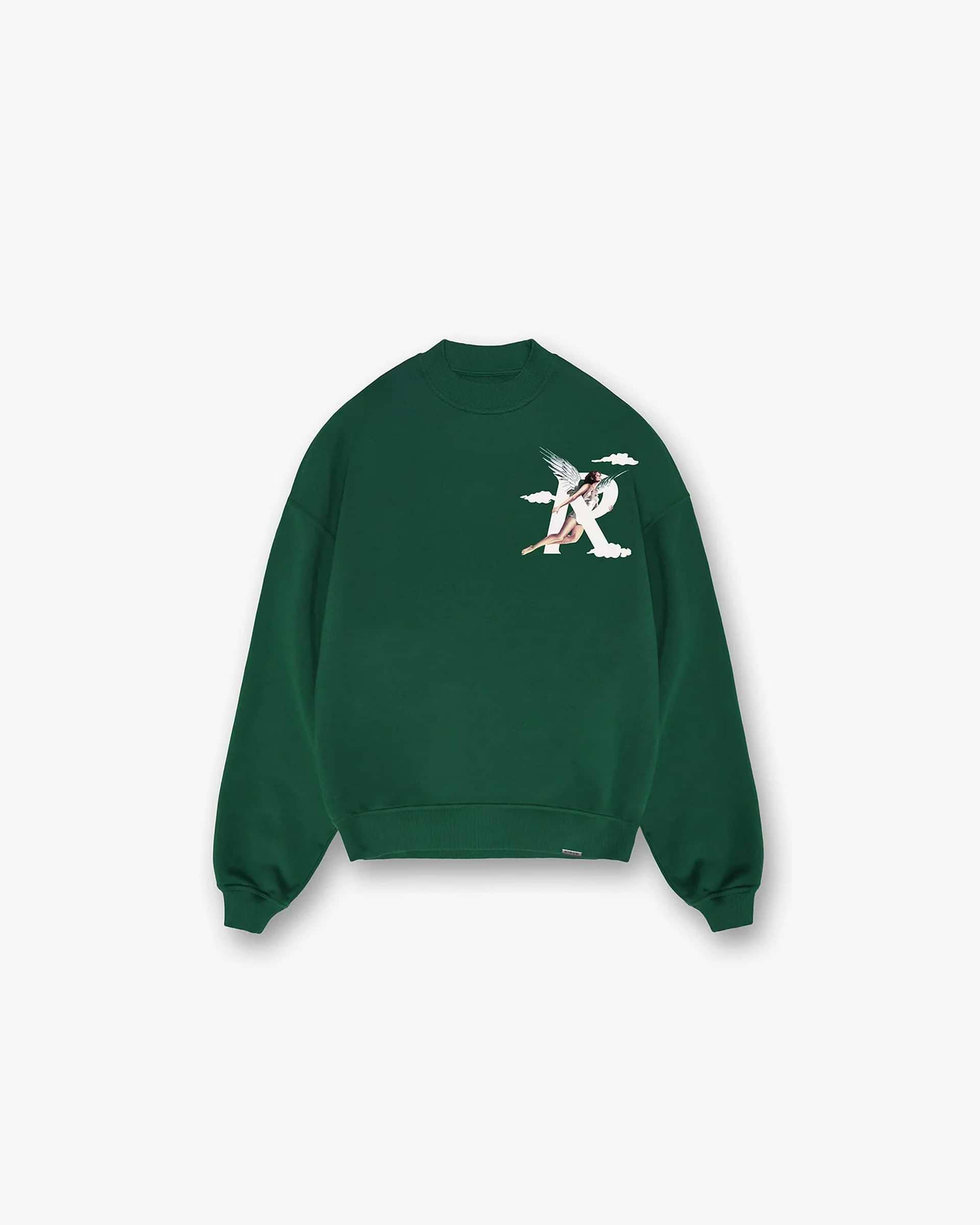 Storms In Heaven Sweater | Racing Green Sweaters SS23 | Represent Clo