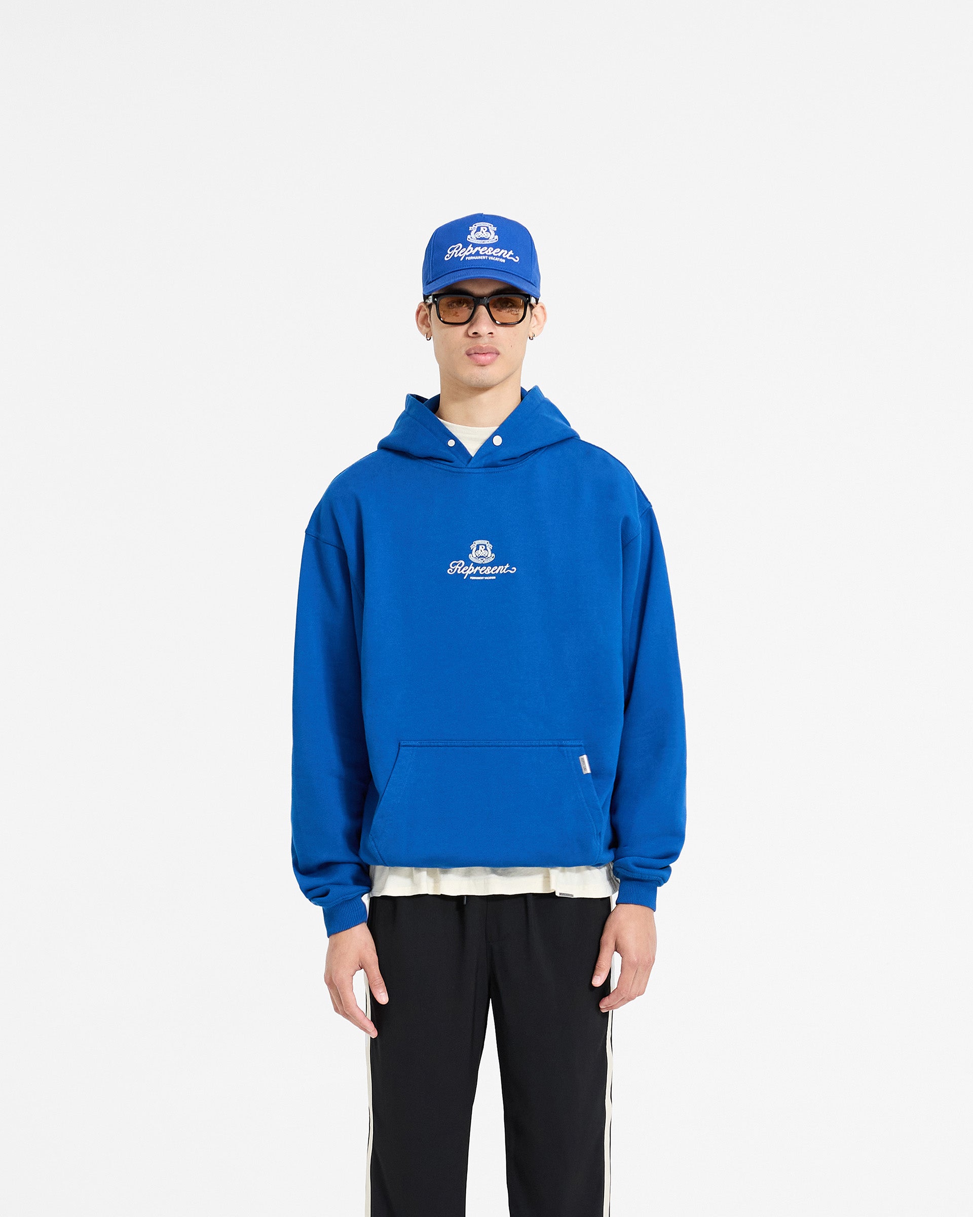 Permanent Vacation Hoodie - Royal Blue