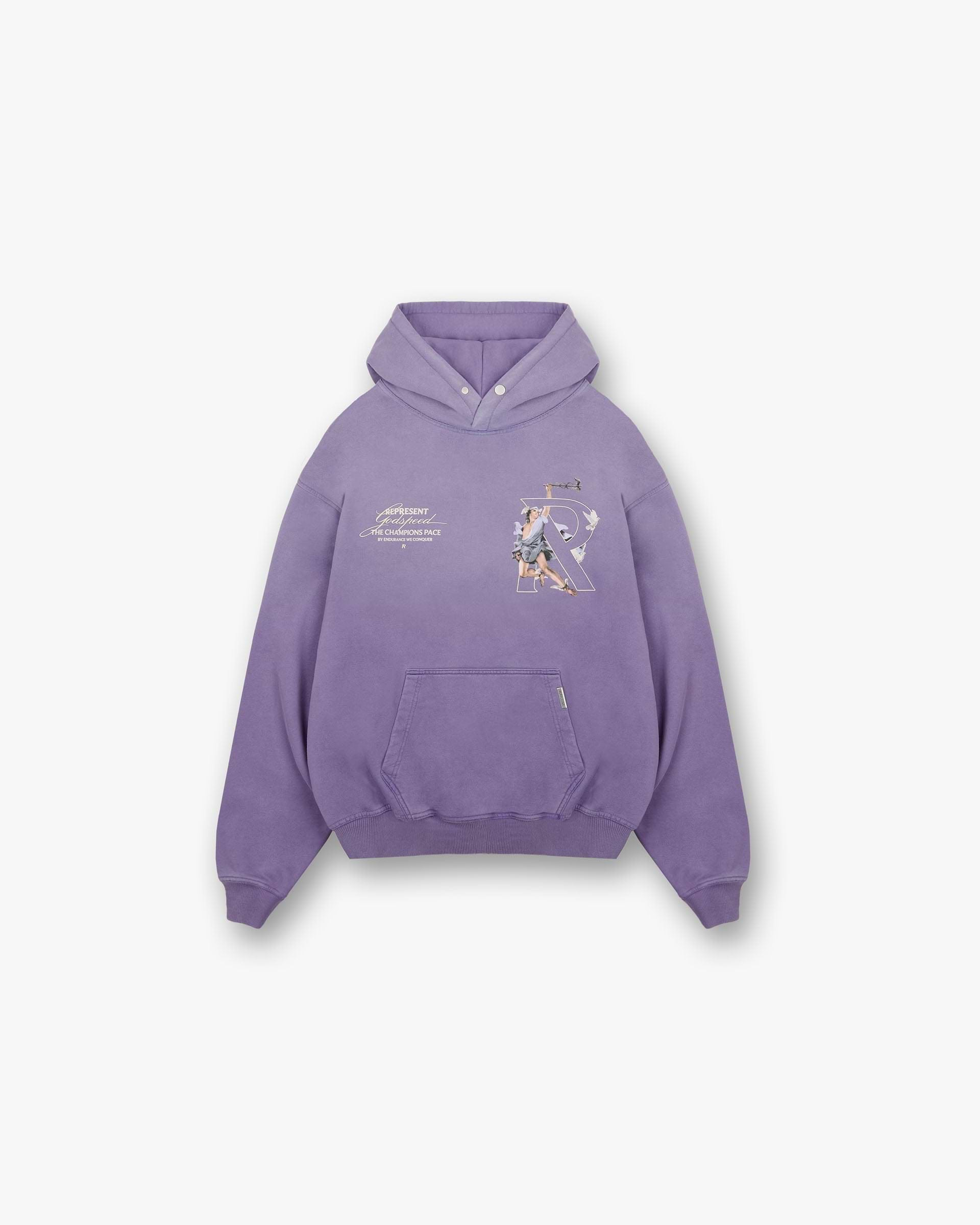 Hermes Hoodie - Violet