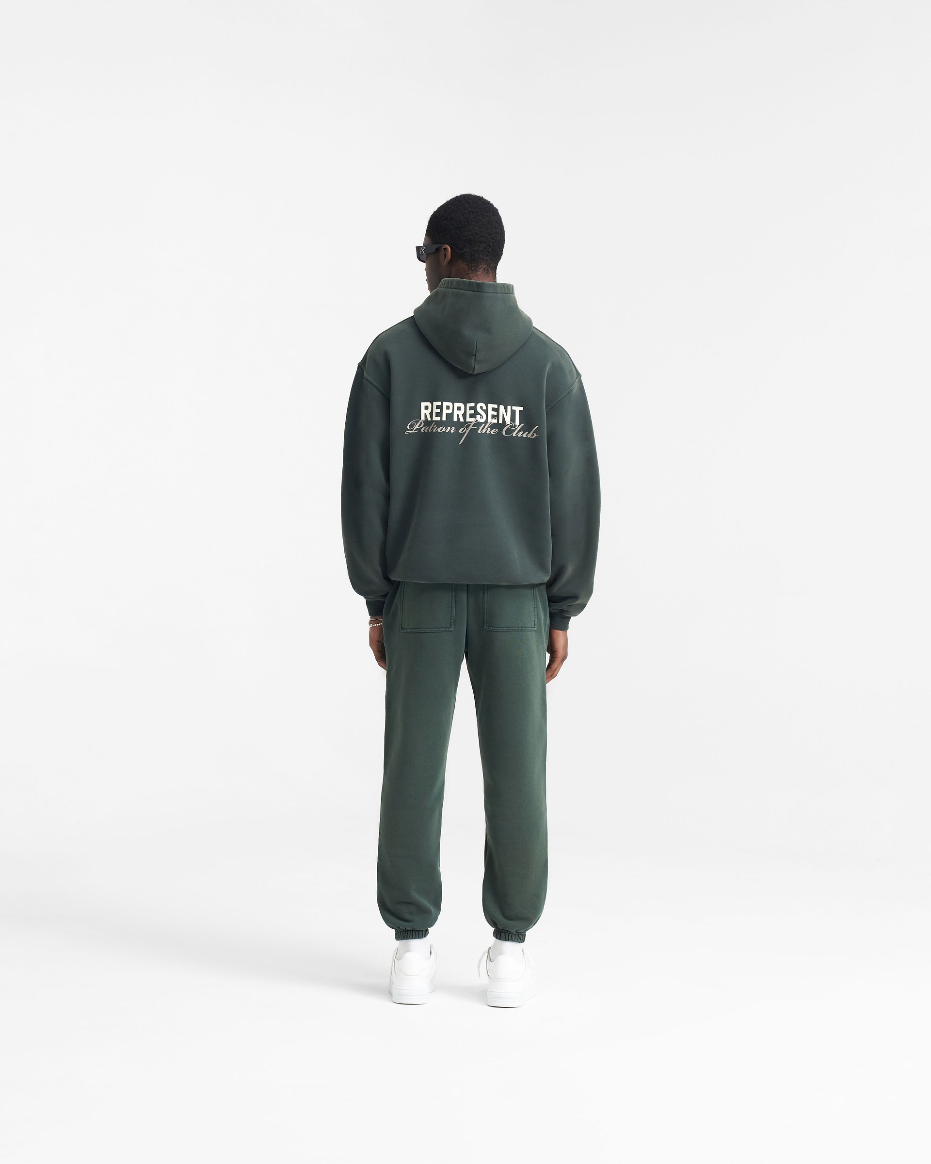 Patron Of The Club Hoodie - Forest Green