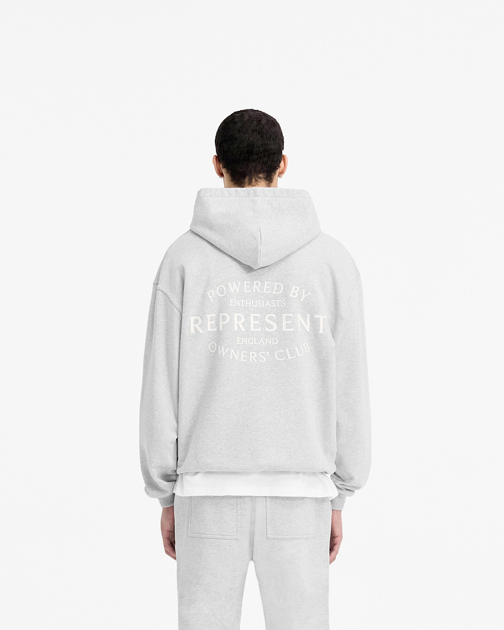 Represent Owners Club Stamp Hoodie - ASCHGRAU