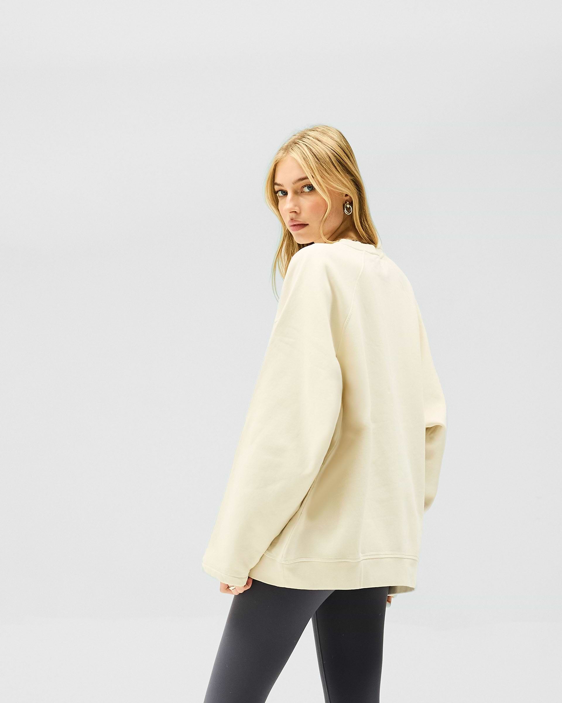 Owners Club Relaxed Sweater - Lait d'Avoine