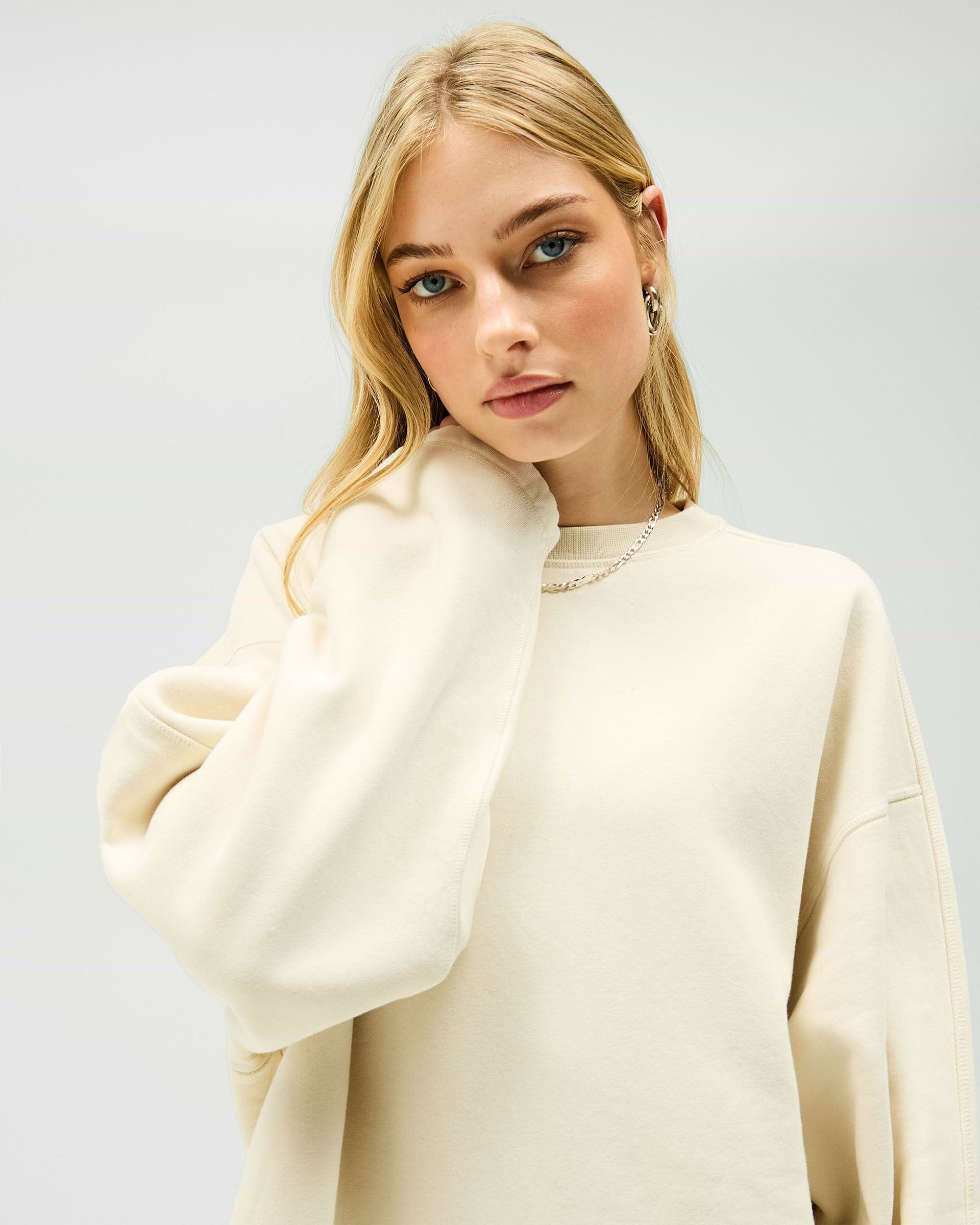 Owners Club Relaxed Sweater - Lait d'Avoine