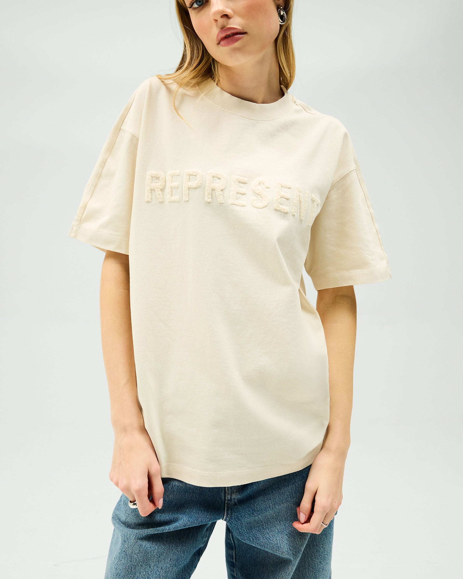 Owners Club Boyfriend T-Shirt - Lait d'Avoine