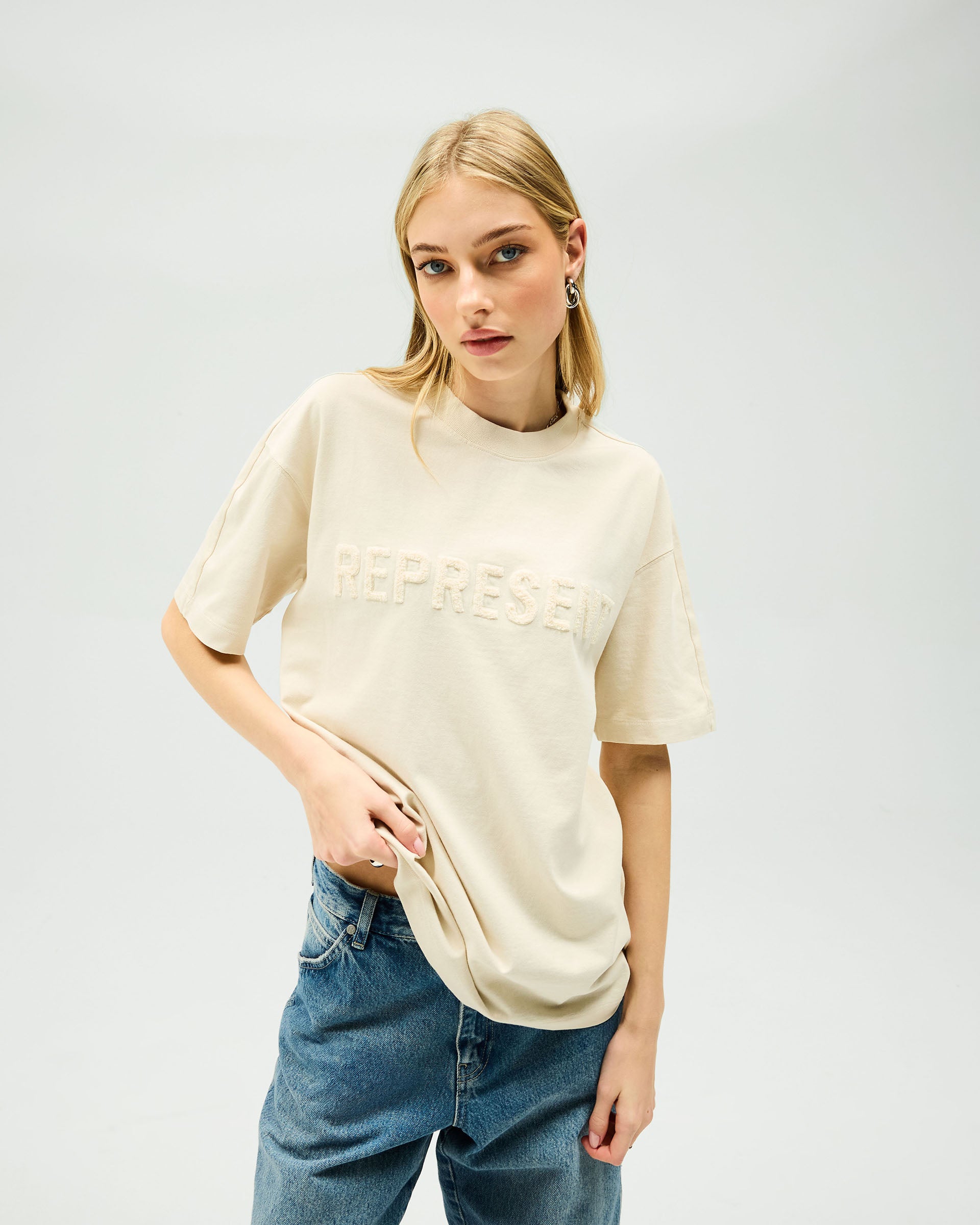 Owners Club Boyfriend T-Shirt - Lait d'Avoine