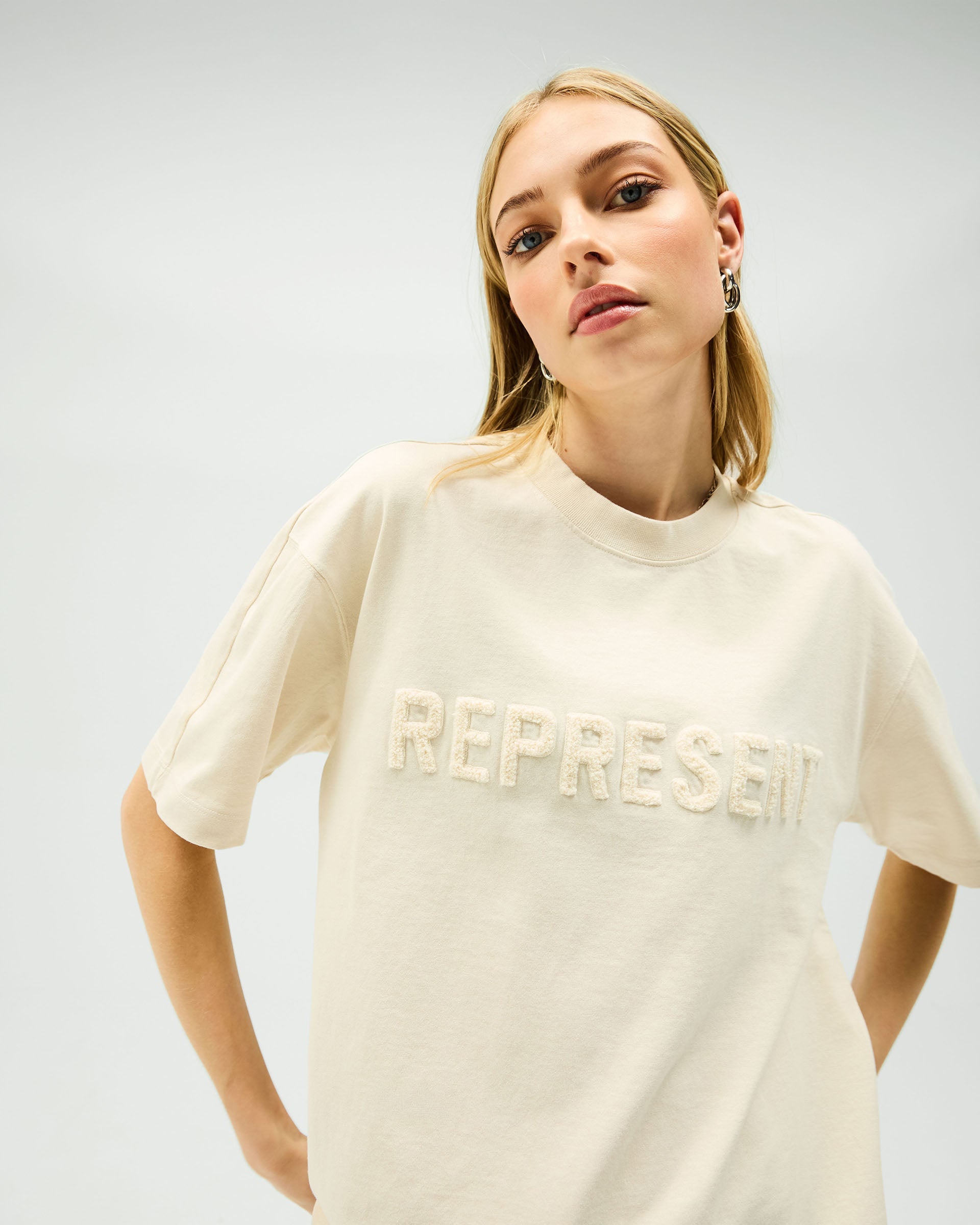 Owners Club Boyfriend T-Shirt - Lait d'Avoine