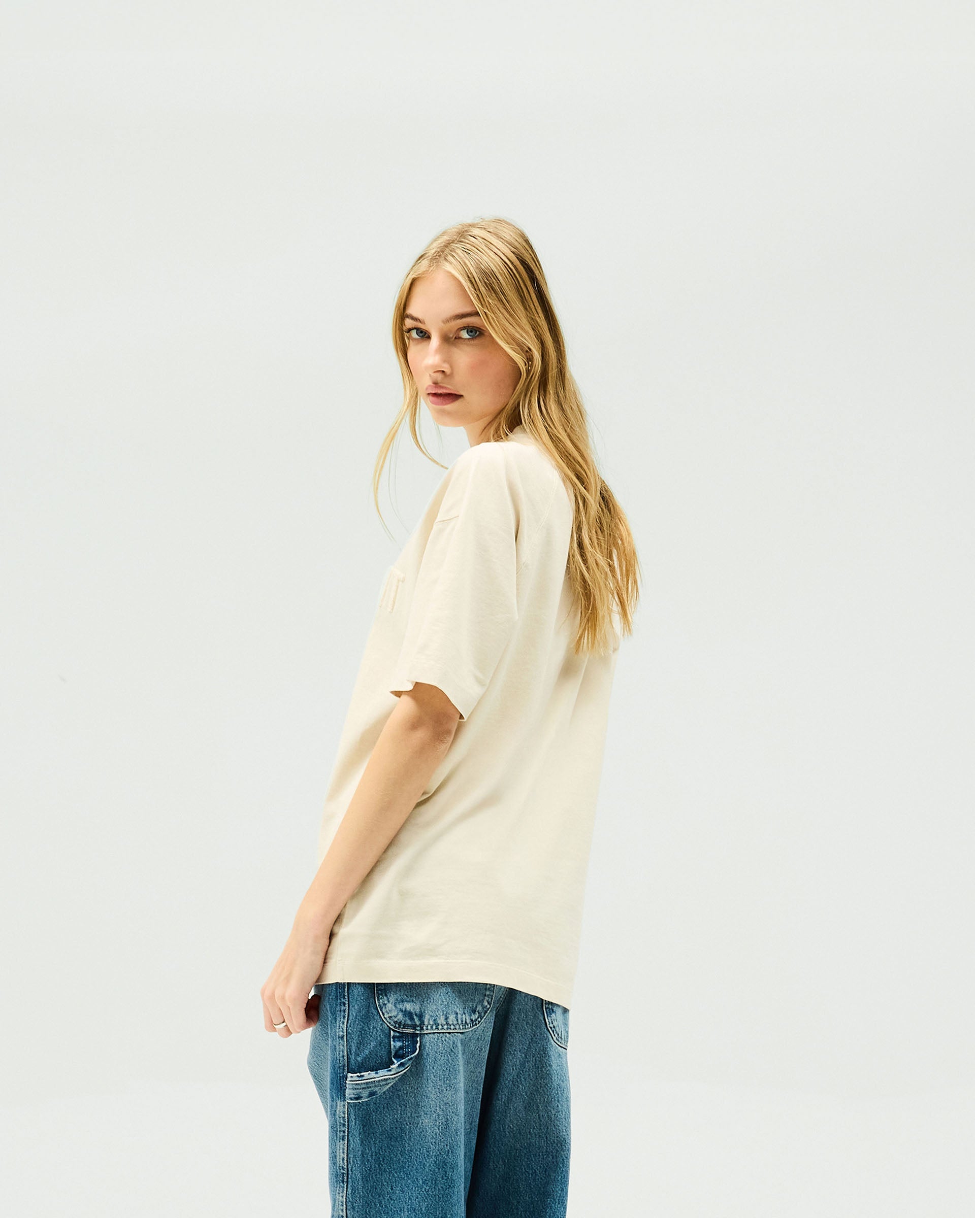 Owners Club Boyfriend T-Shirt - Lait d'Avoine