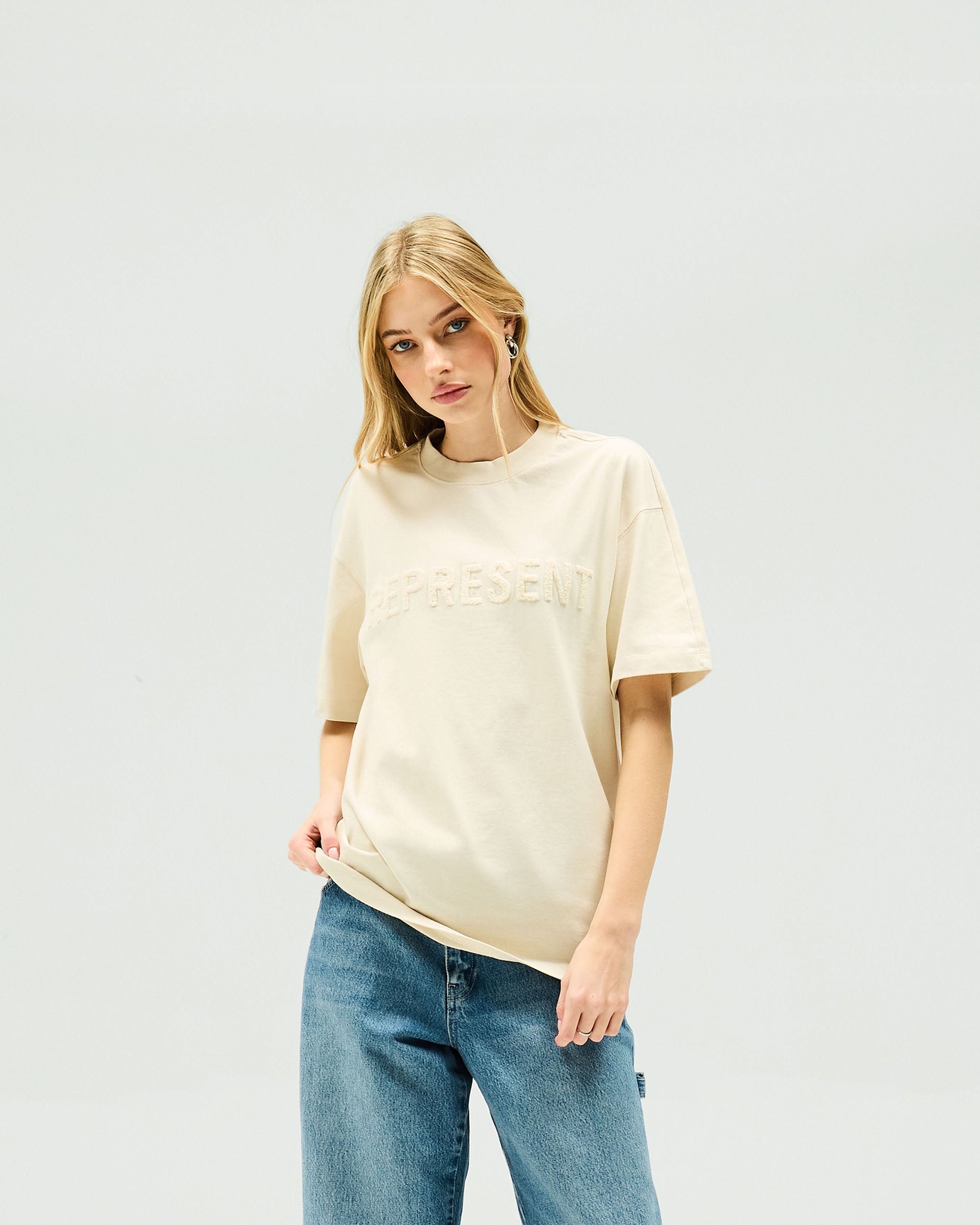 Owners Club Boyfriend T-Shirt - Lait d'Avoine