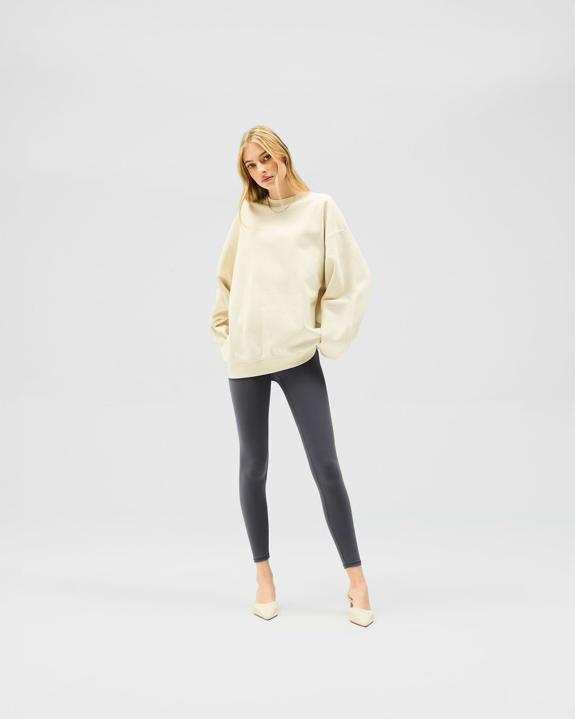 Owners Club Relaxed Sweater - Lait d'Avoine