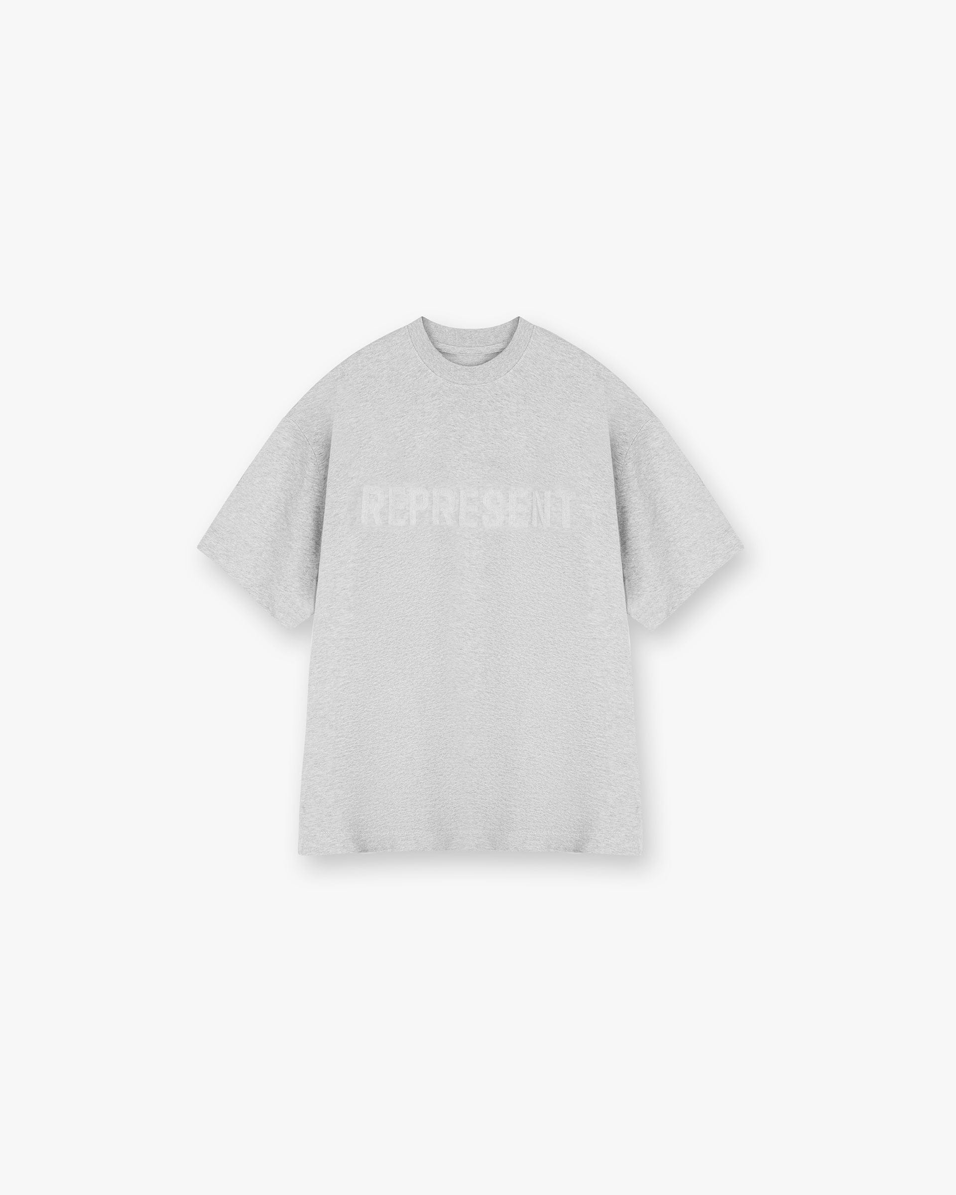 Owners Club Boyfriend T-Shirt - Grau Meliert