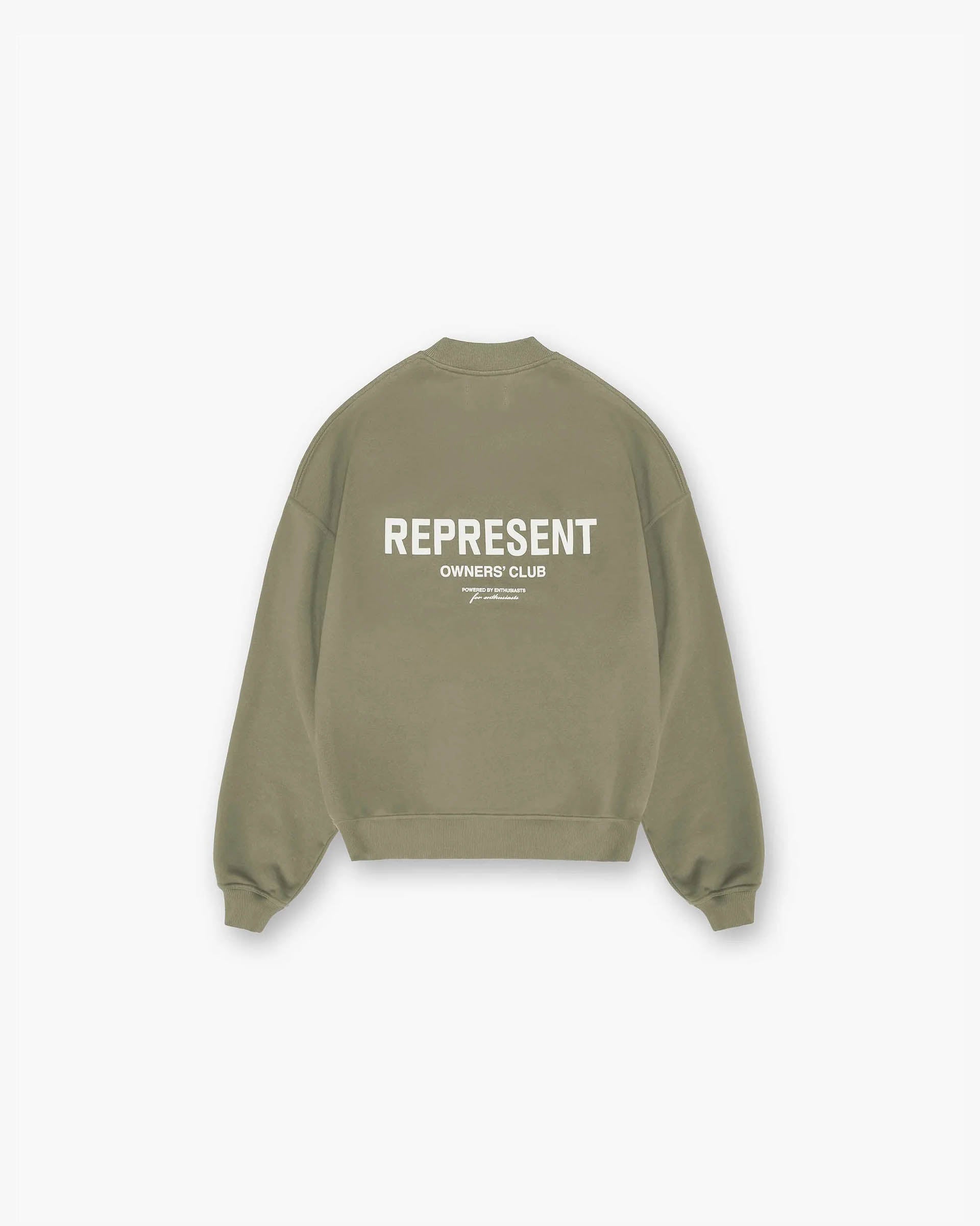 Represent Owners Club Sweater - Olive
