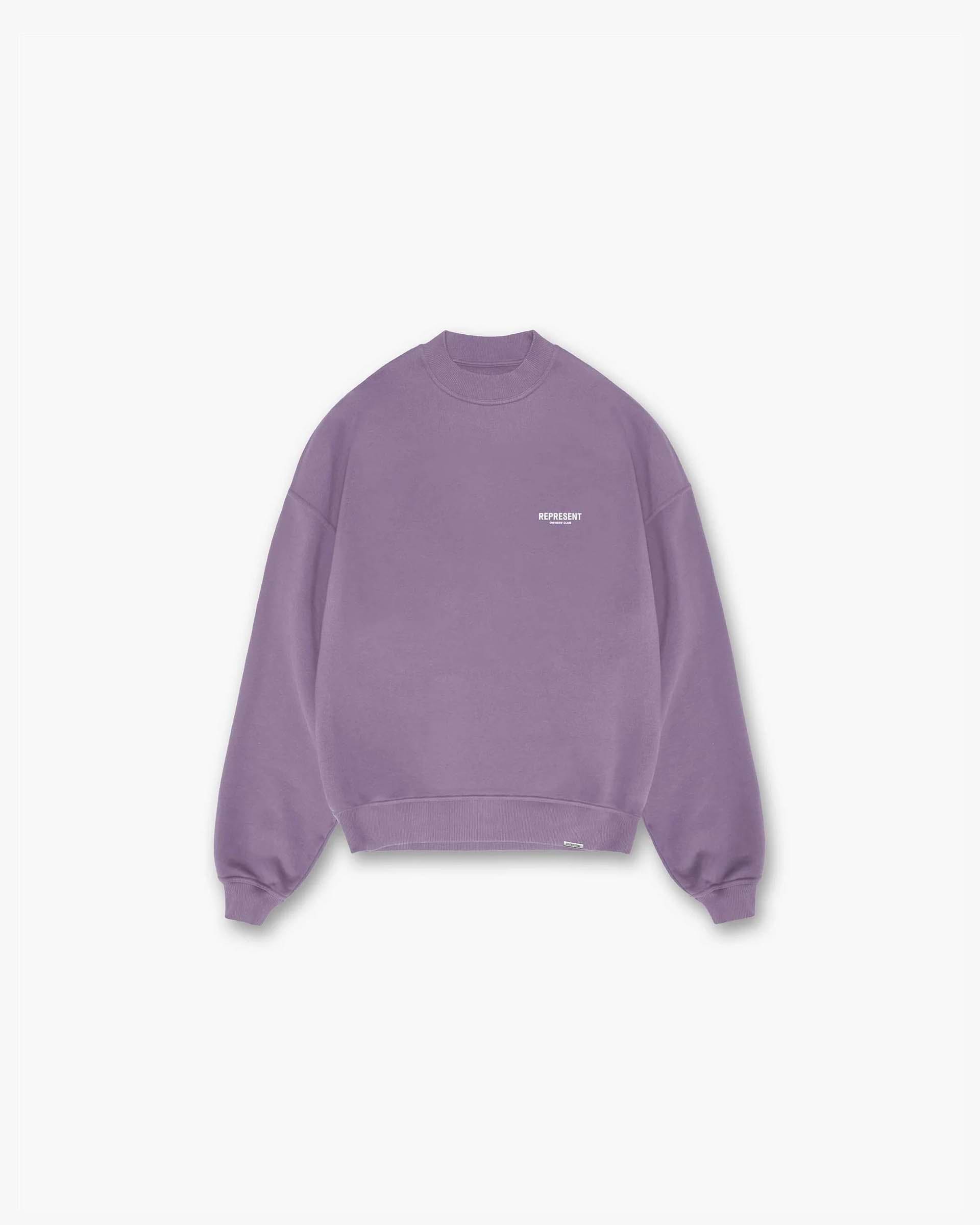 Represent Owners Club Sweater - Vintage Violet