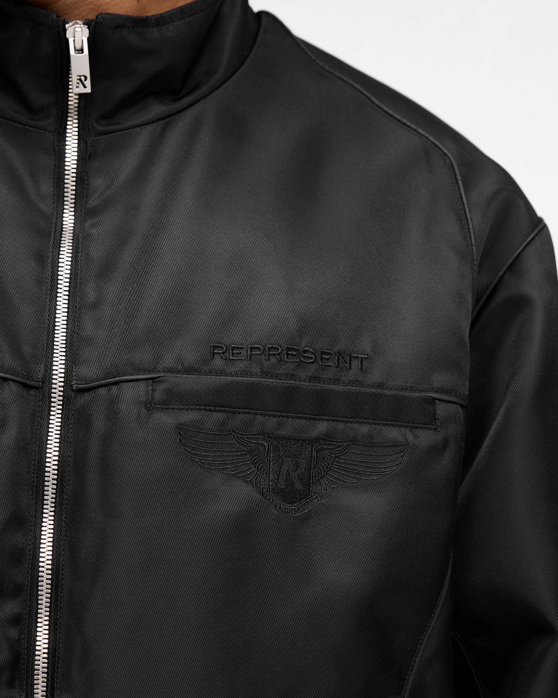 Overdrive Racing Jacket | Black | REPRESENT