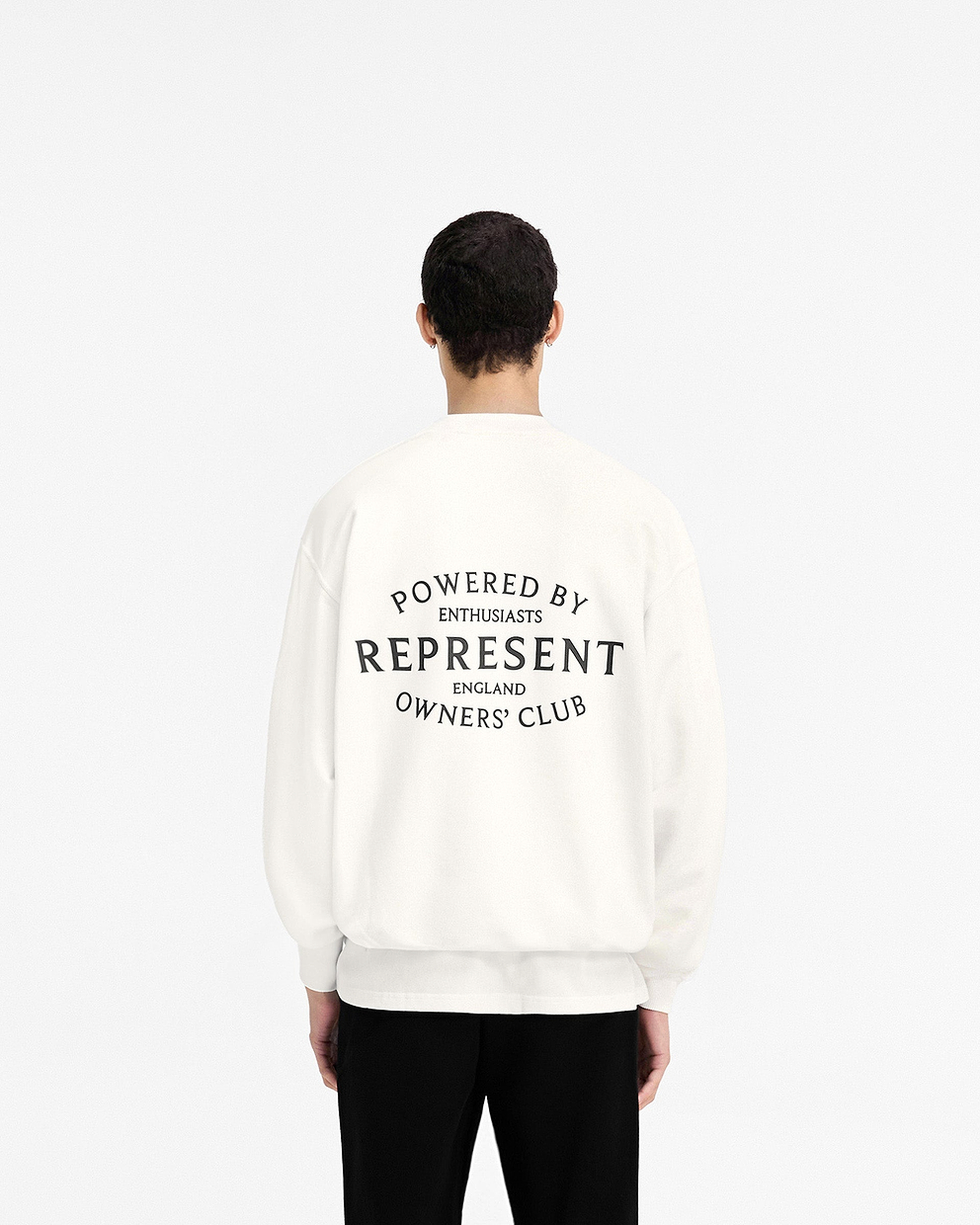 Represent Owners Club Stamp Sweater - CREMEWEISS