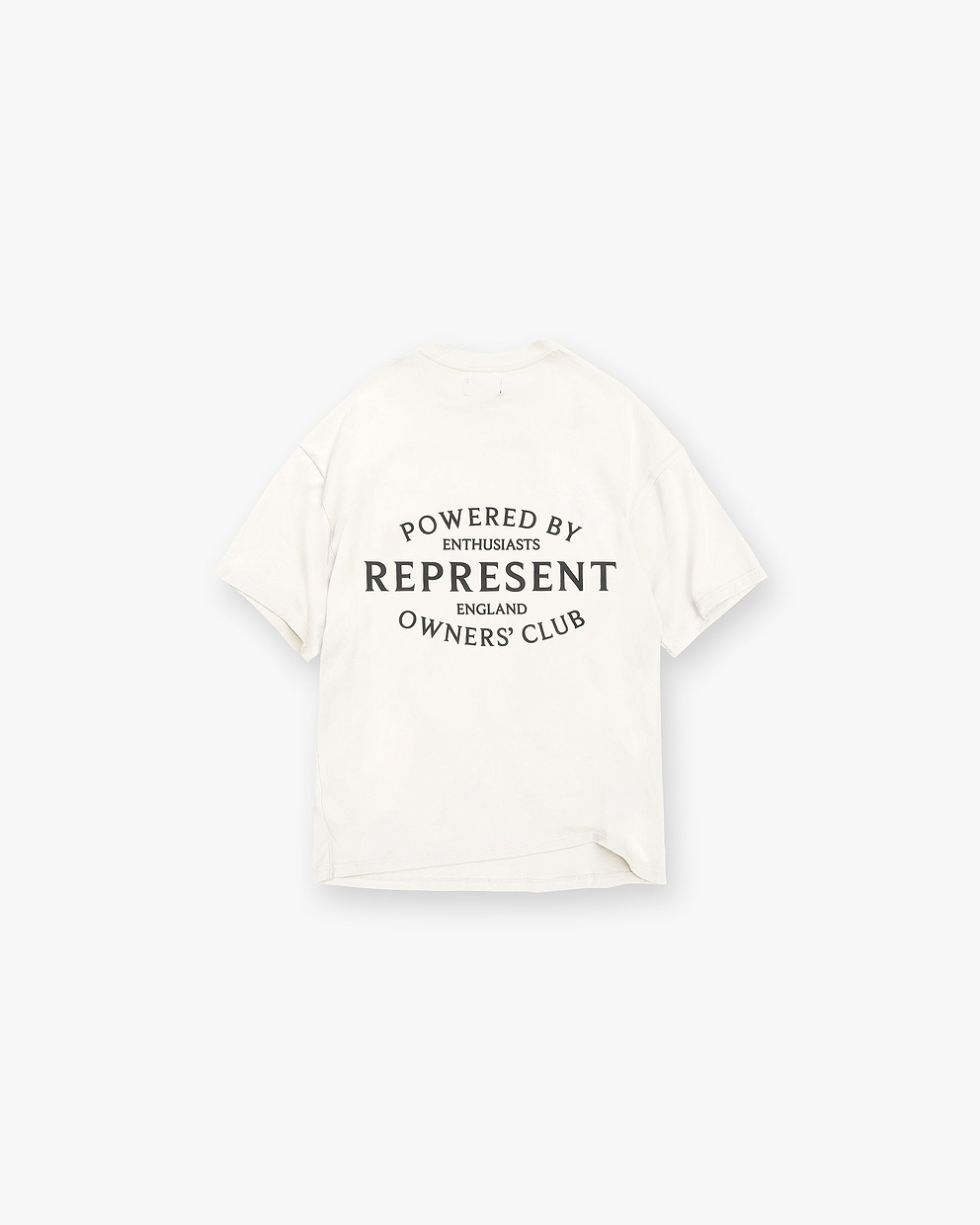 Represent Owners Club Stamp T-Shirt - CREMEWEISS