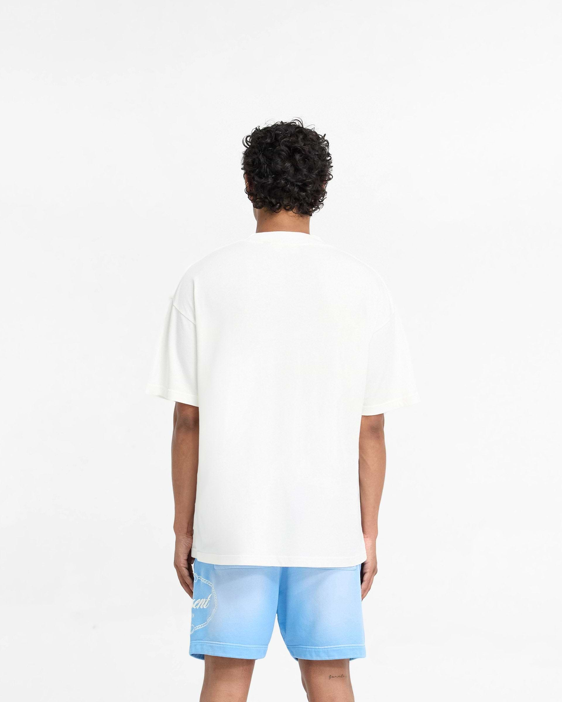 Represent X Harrods Crest T-Shirt - Blanc crème