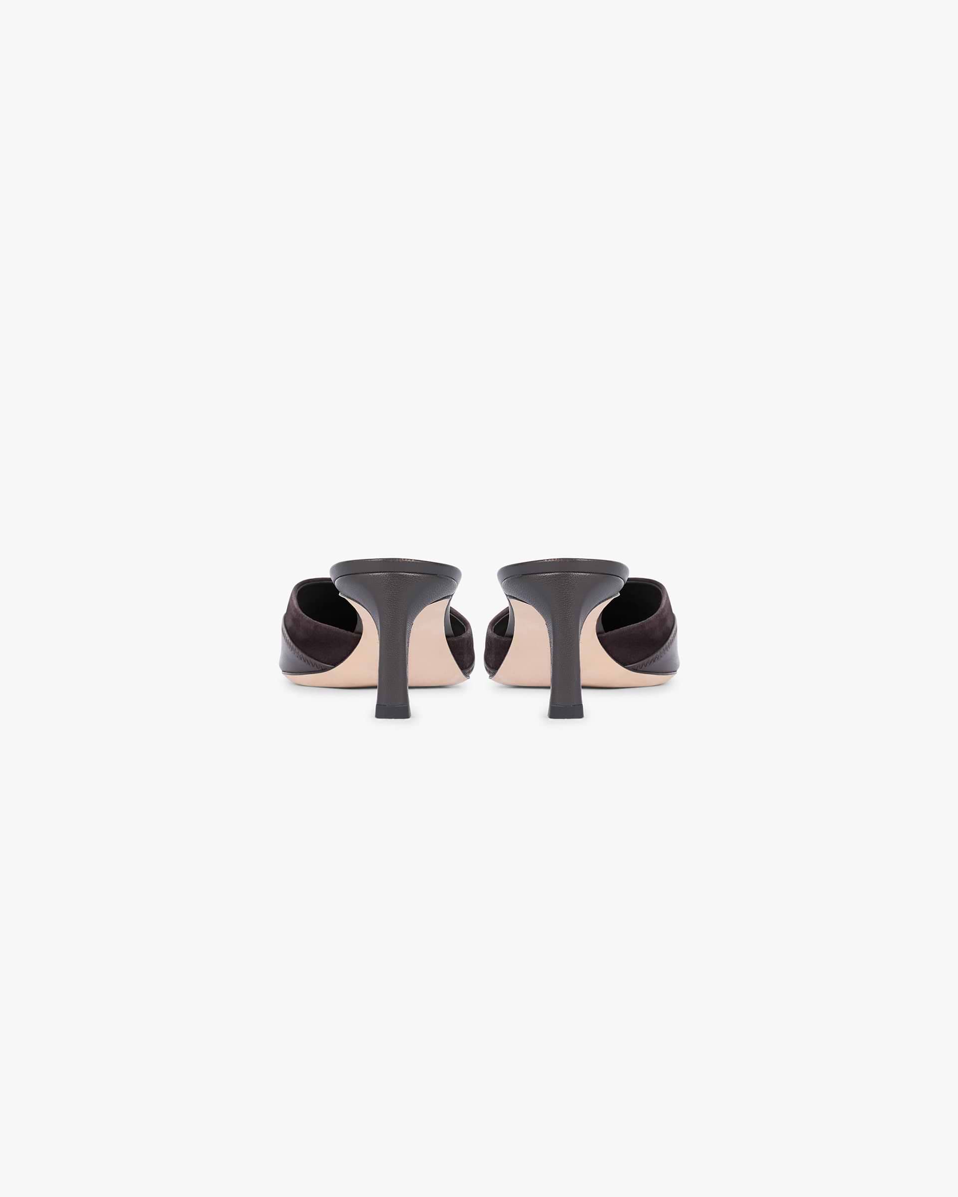 Pointed Mule - Schwarzer Kaffee